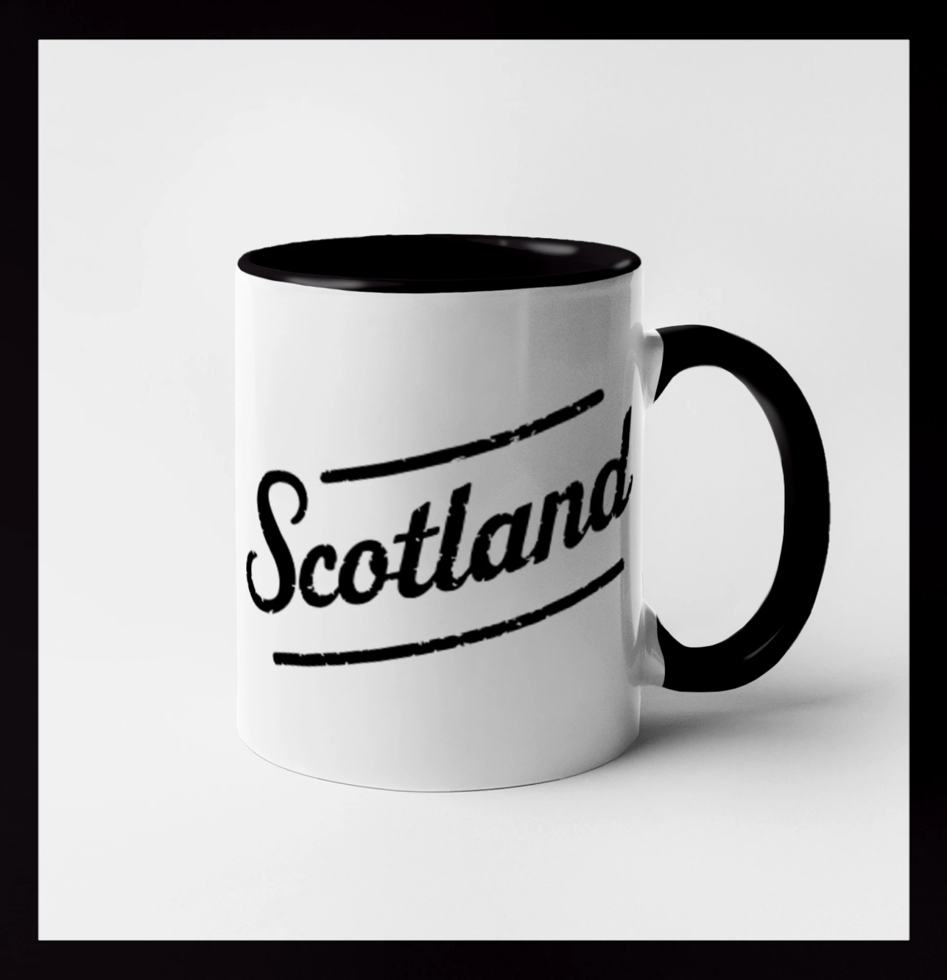 Scotland Vintage nápis