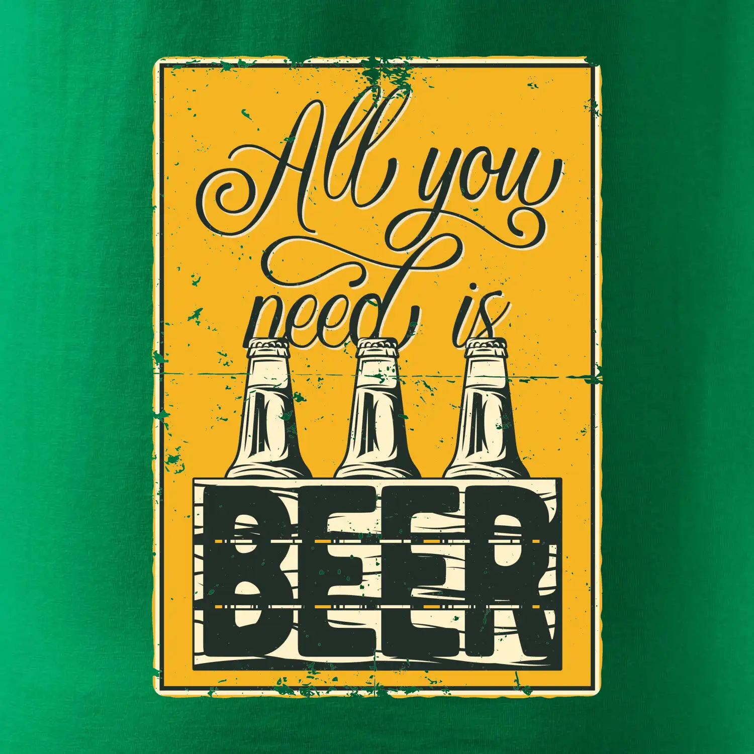 All you need is beer