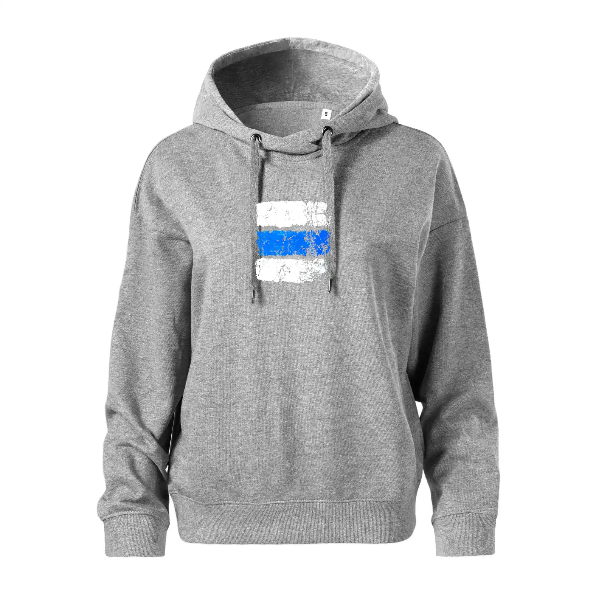 Trička pre cestovateľov - Turistická značka - modrá - Oversized mikina dámská Moon - kratšia + širšia