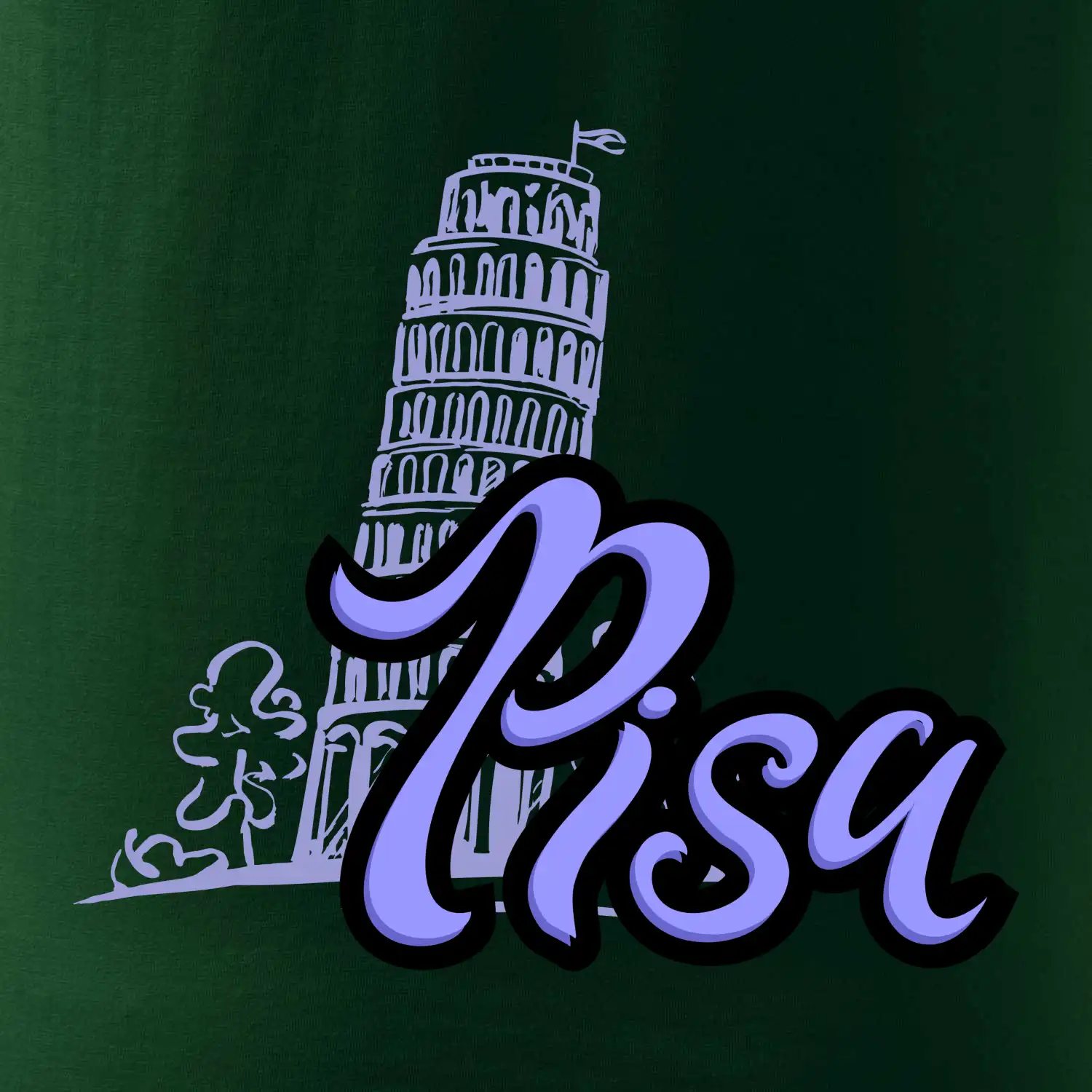 Pisa Lettering