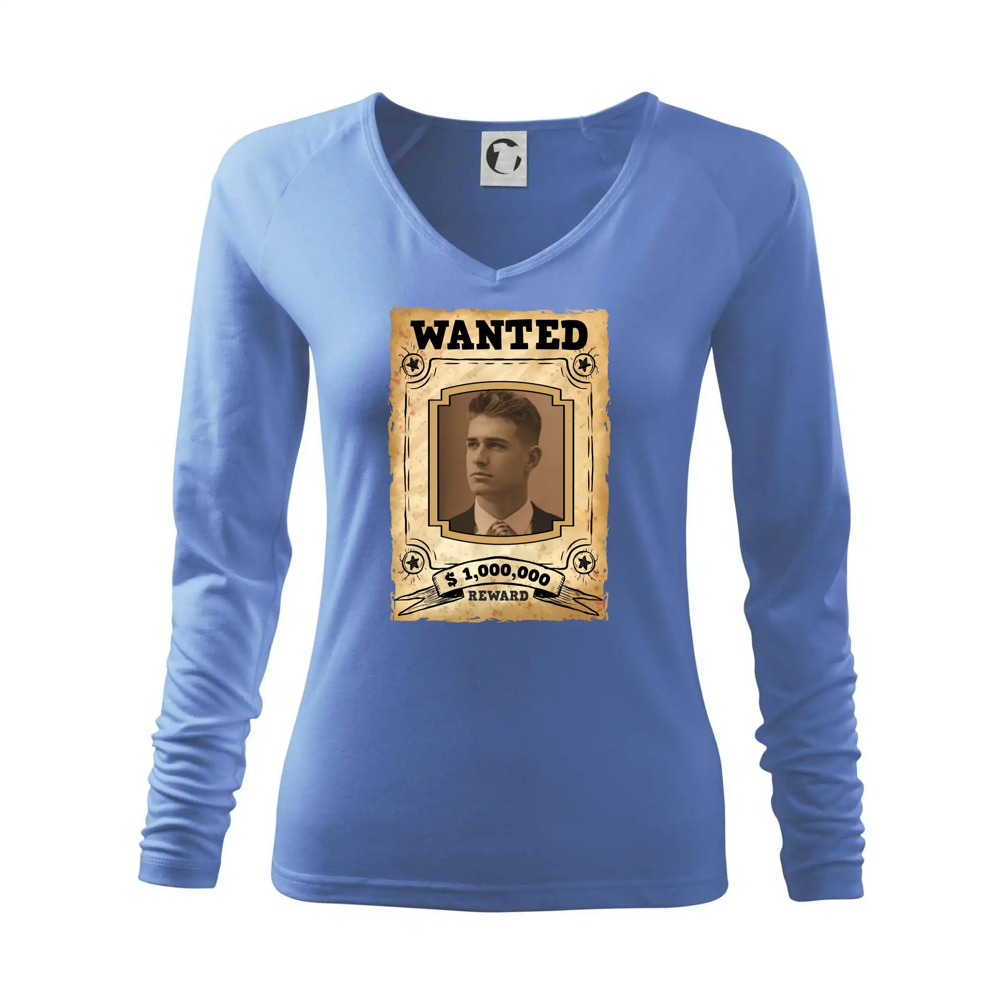 Geek Tričká - Wanted Fotka - Tričko dámske Elegance