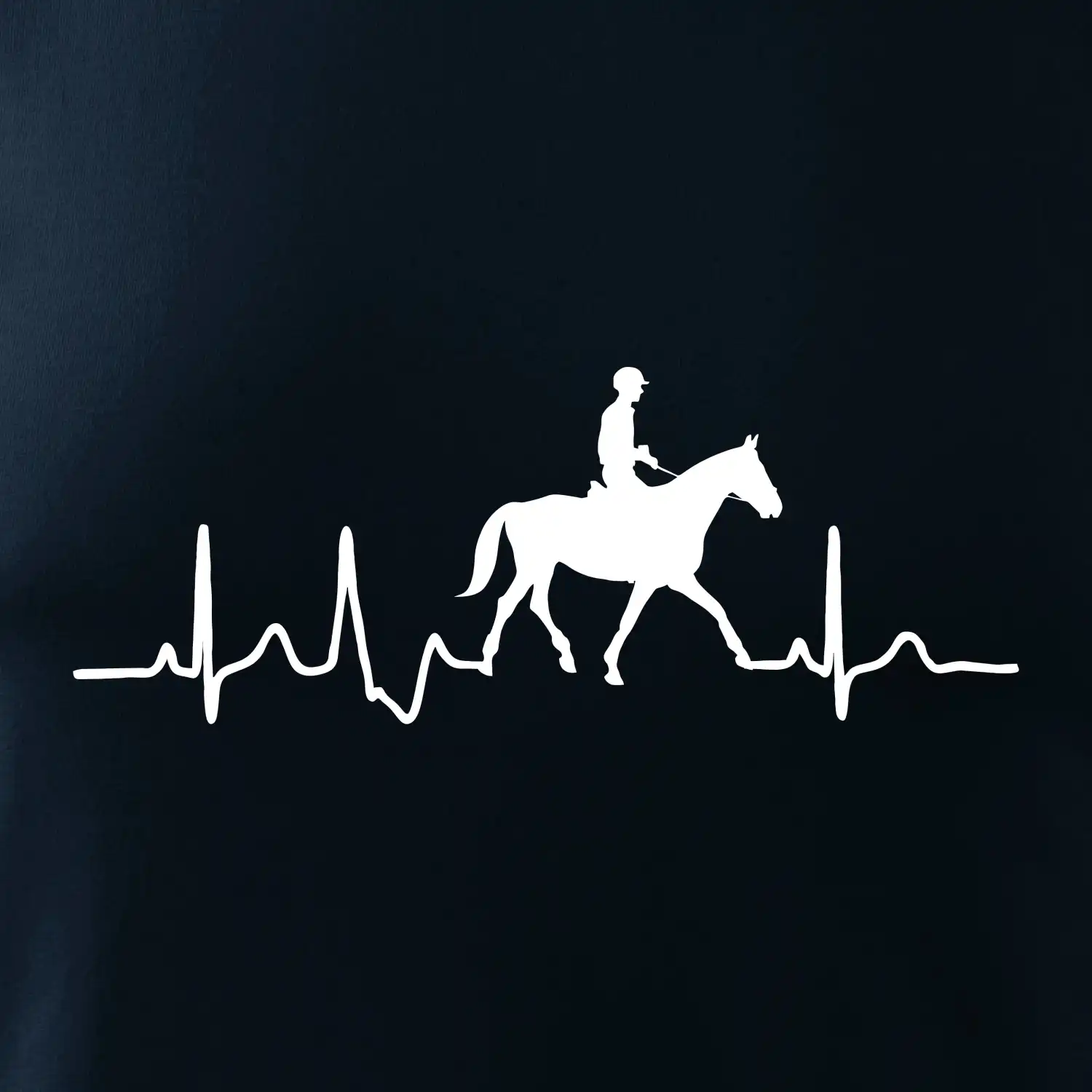 EKG kůň přeskok