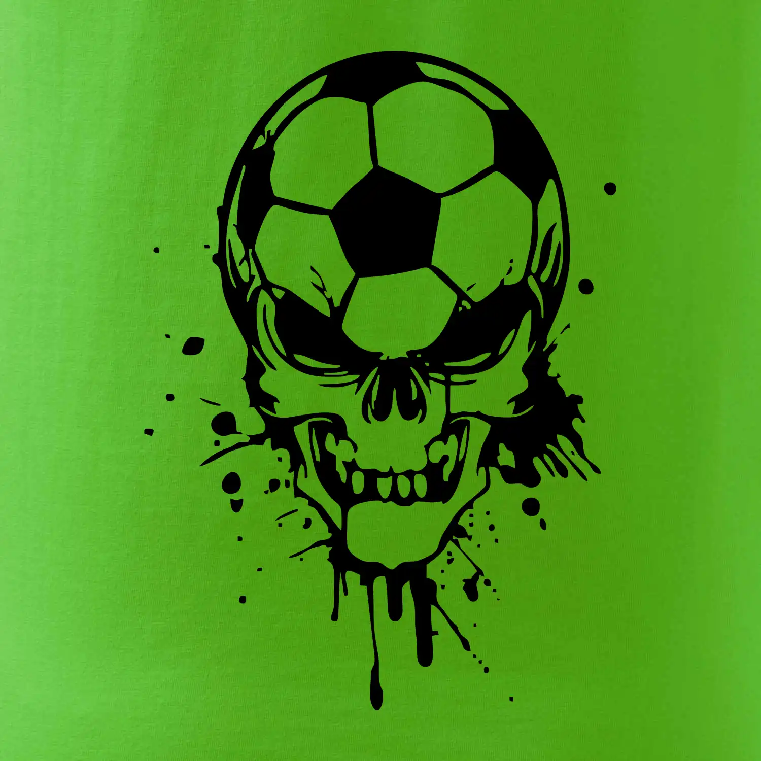 Fotbal lebka splash