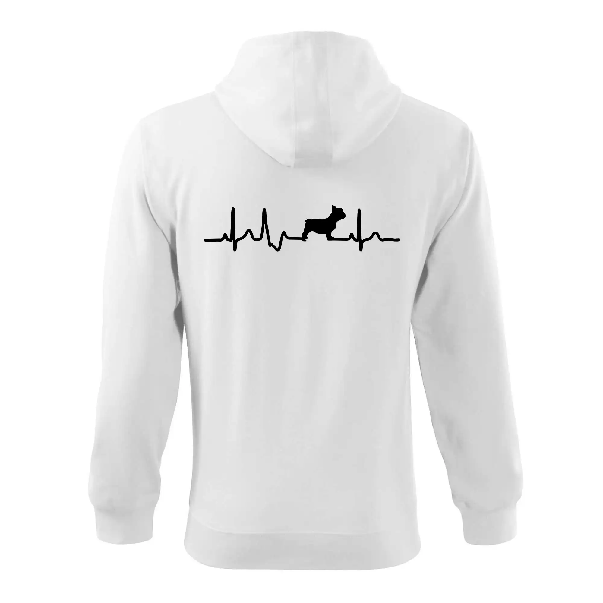 EKG Francouzský buldoček z boku