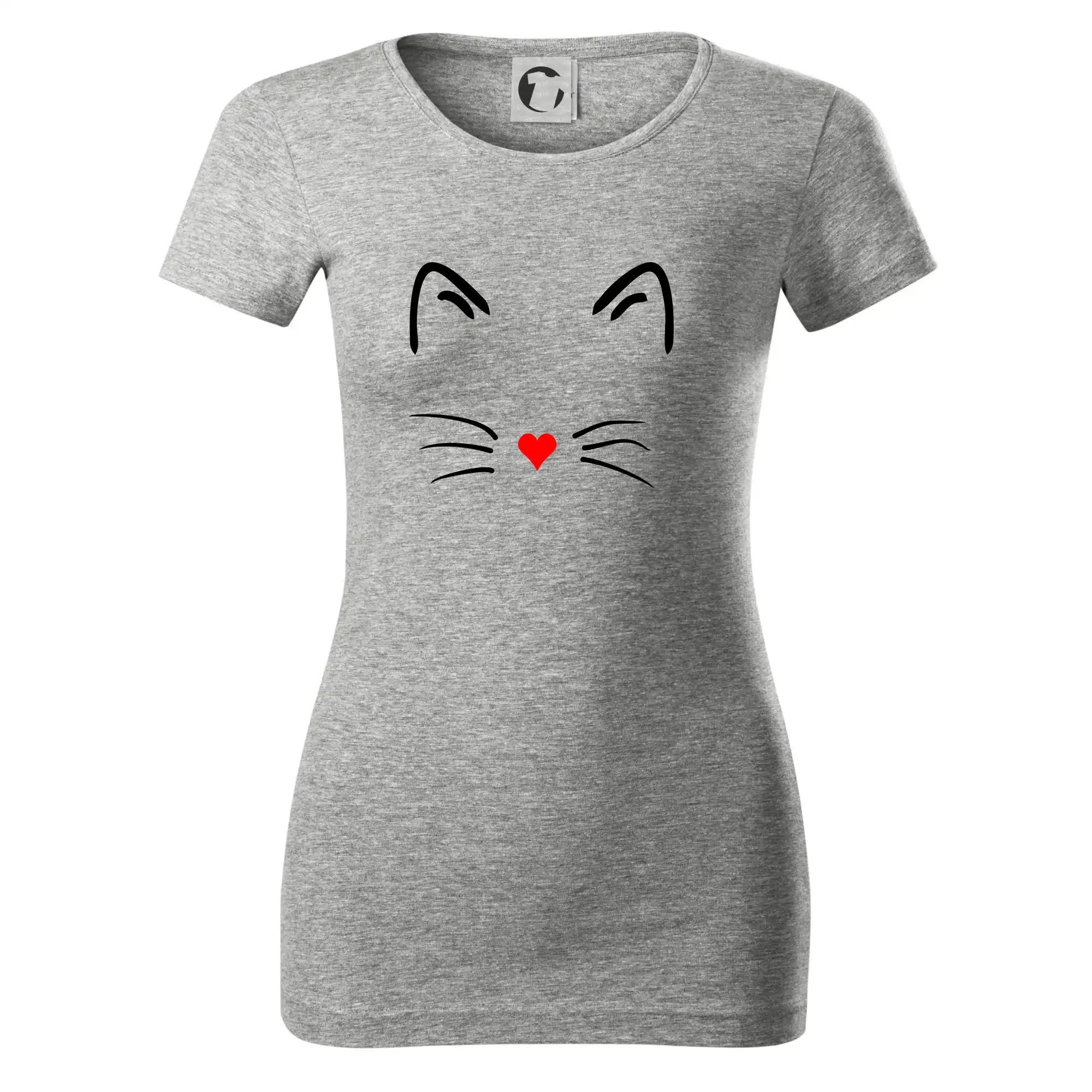 Kočka - srdce místo nosu