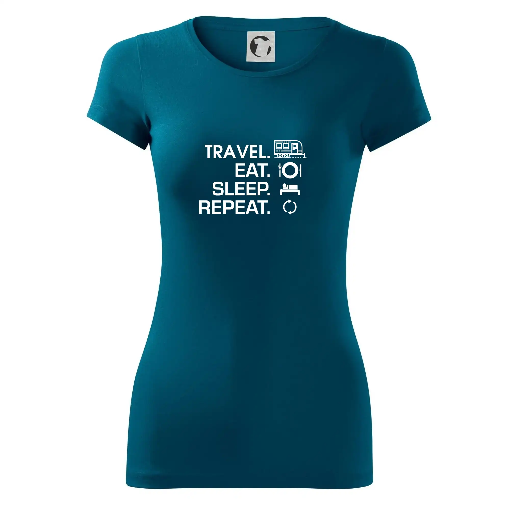 Eat sleep travel - Velký  přívěs