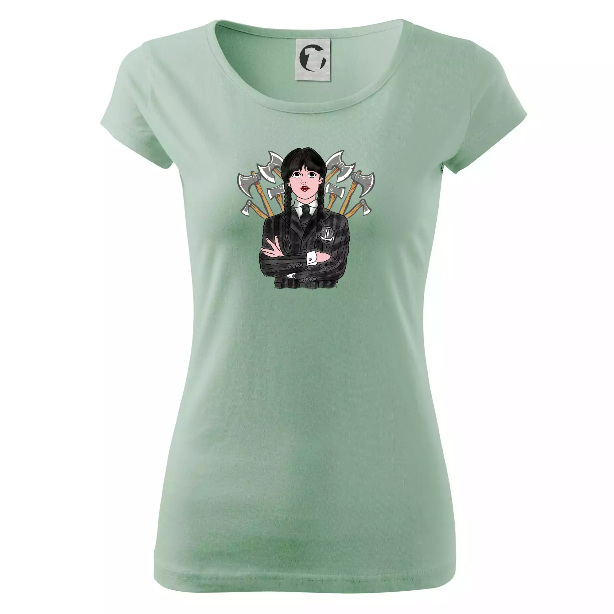 Sekery - holka v černém (Pecka design)