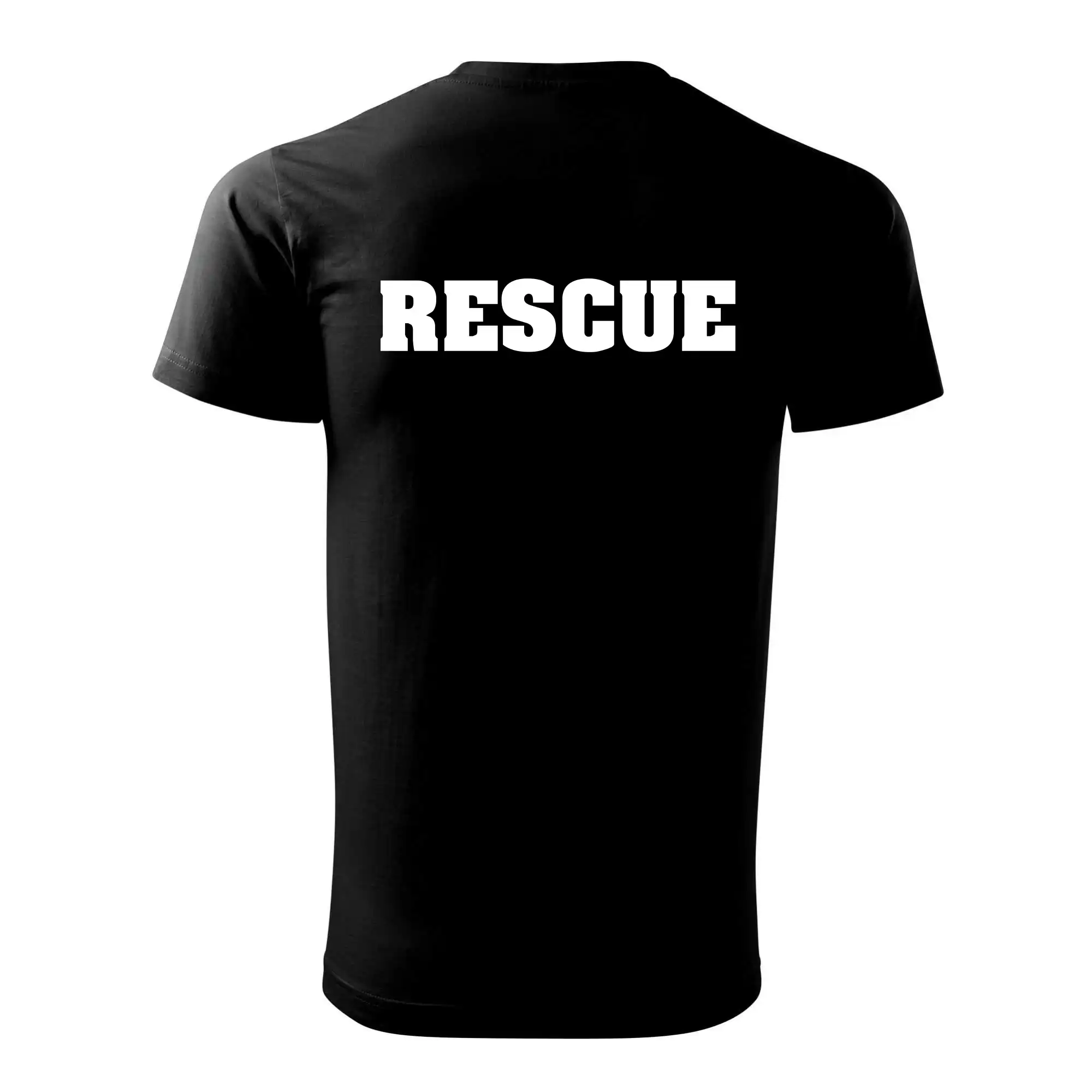 Rescue - Hviezda na prsníku + nápis na chrbte