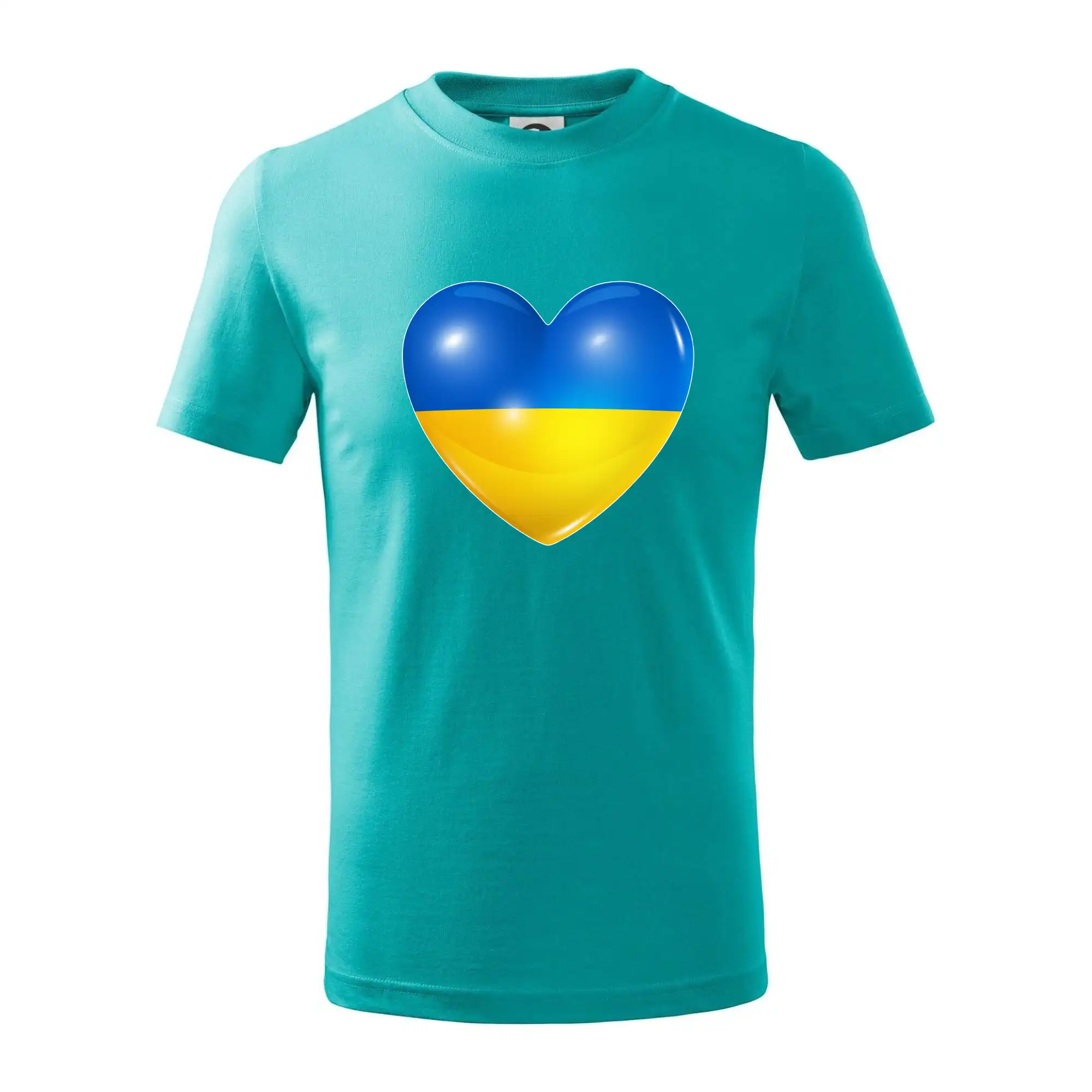 Ukrajina srdce vlajka