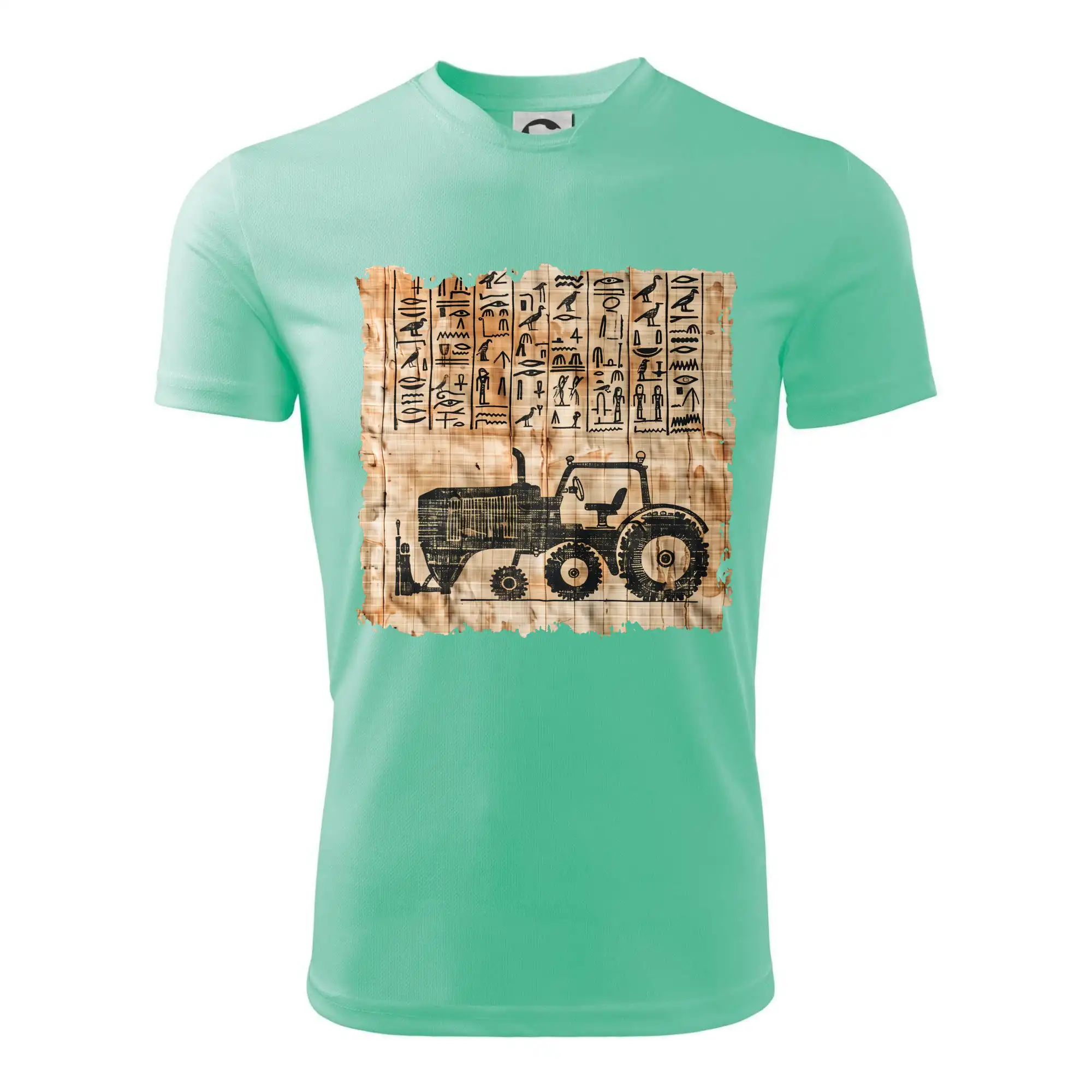 Egyptské hieroglyfy traktor