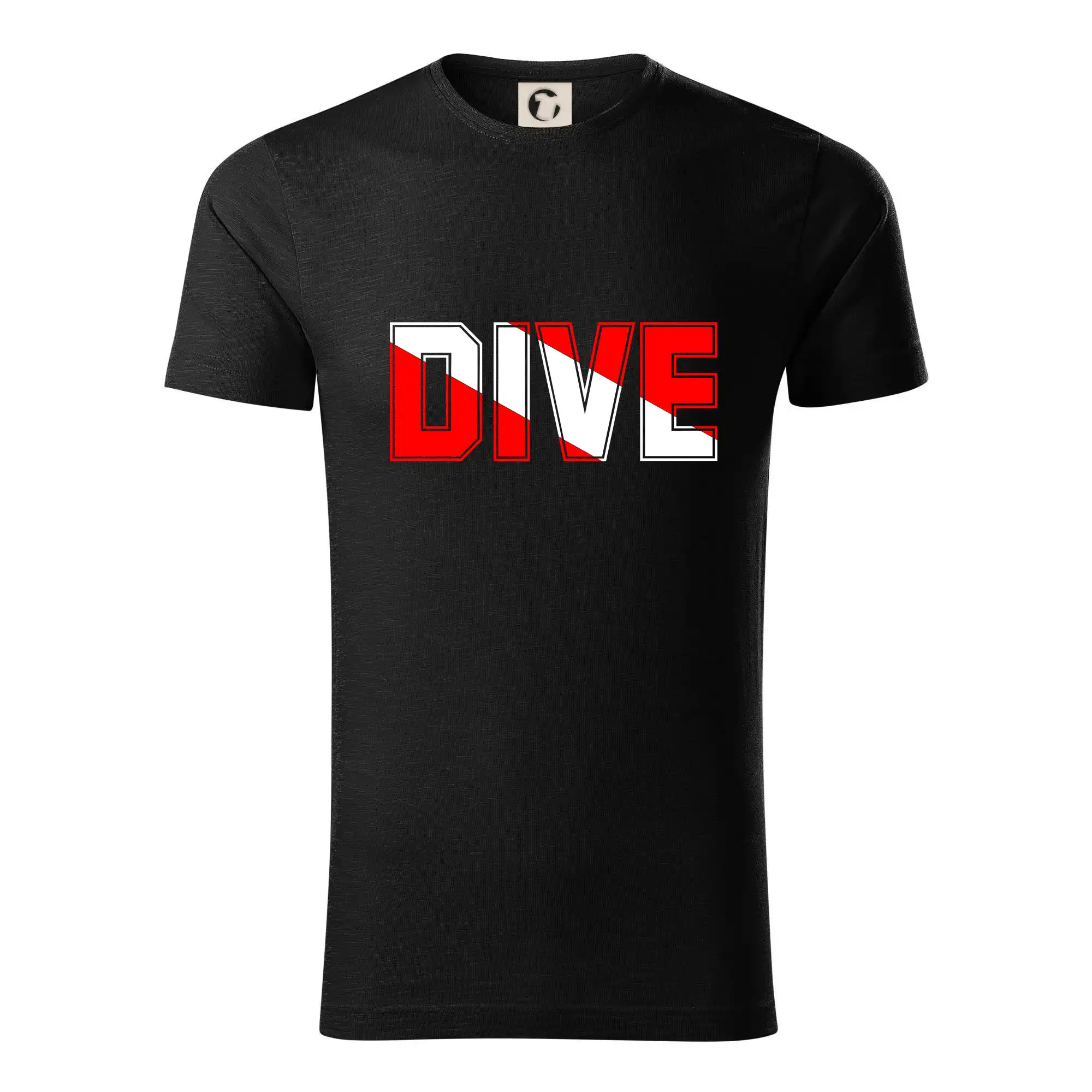 Dive nápis vlajka