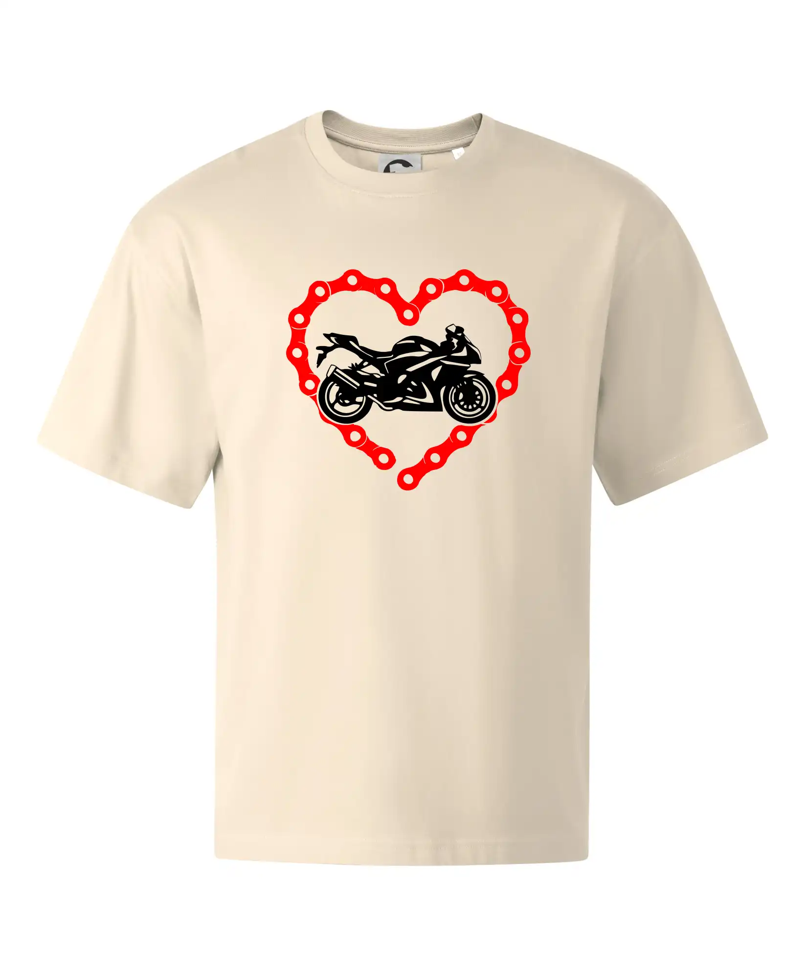 Moto srdce řetěz - silniční