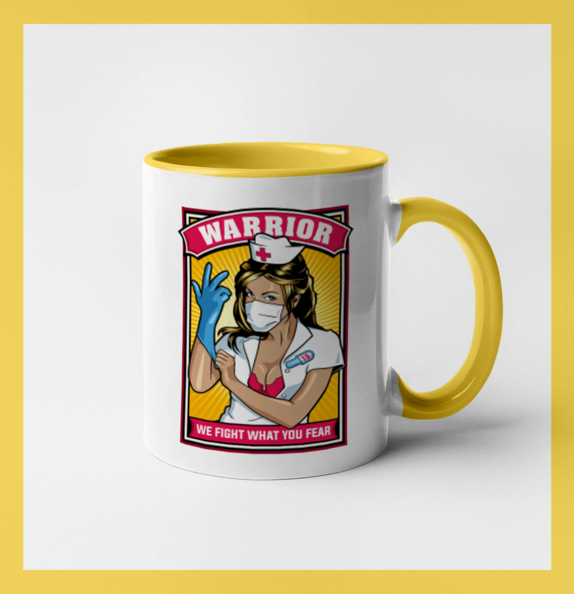 Corona Nurse warrior - Hrnček 