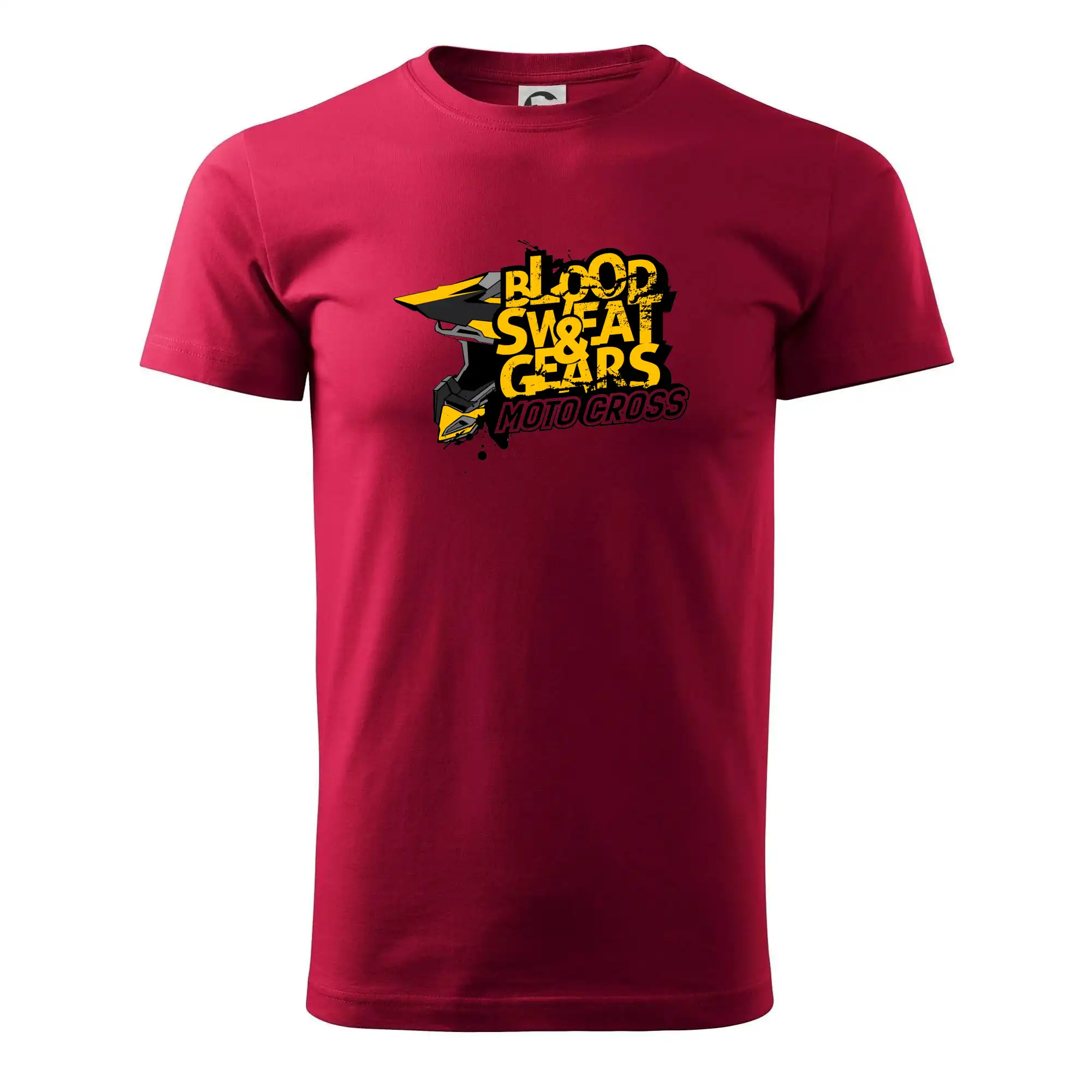 Motocross tričká - Motocross blood sweat gears - Klasické pánske tričko vyššej gramáže