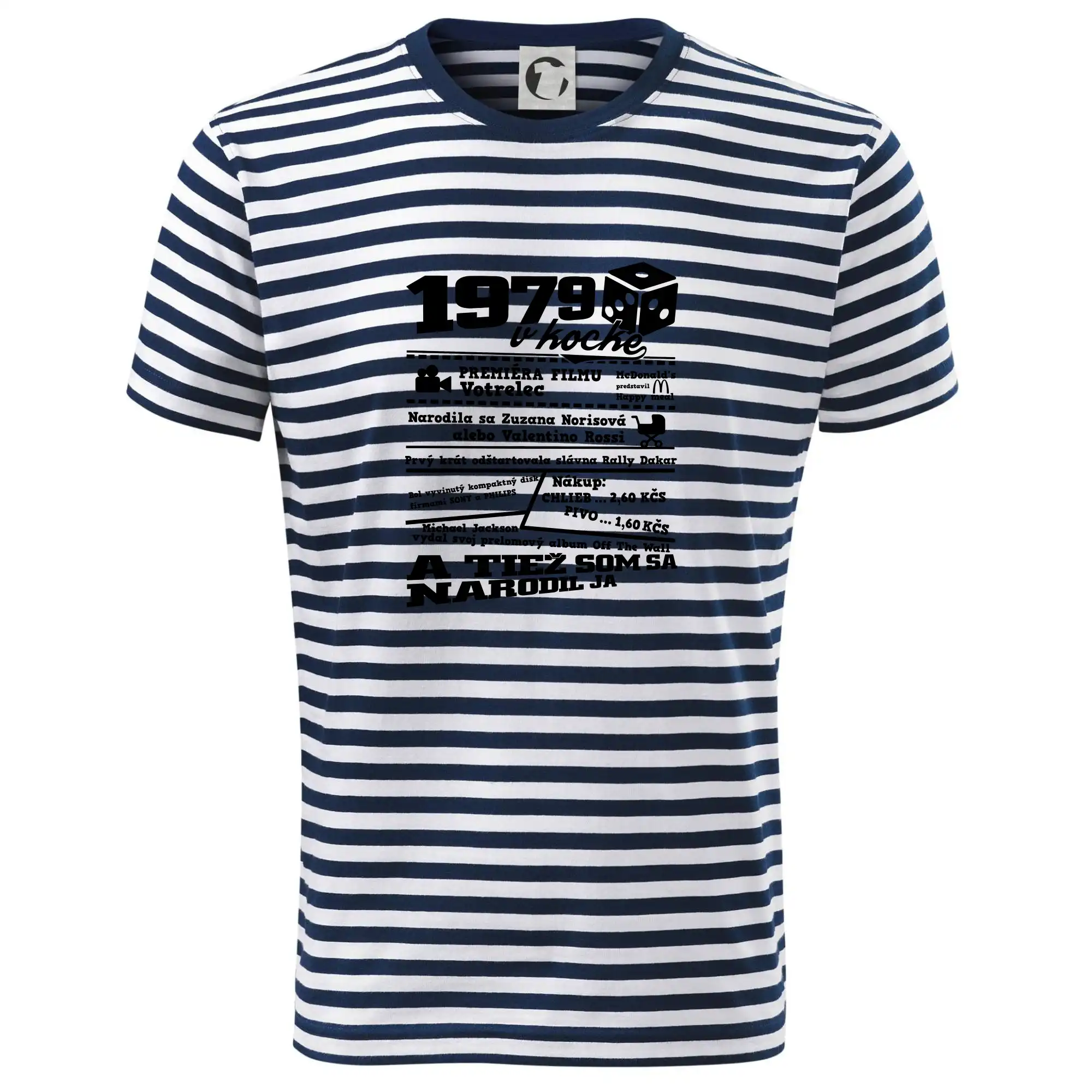 Narodeniny v kocke - 1979 v kocke - Tričko na vodu