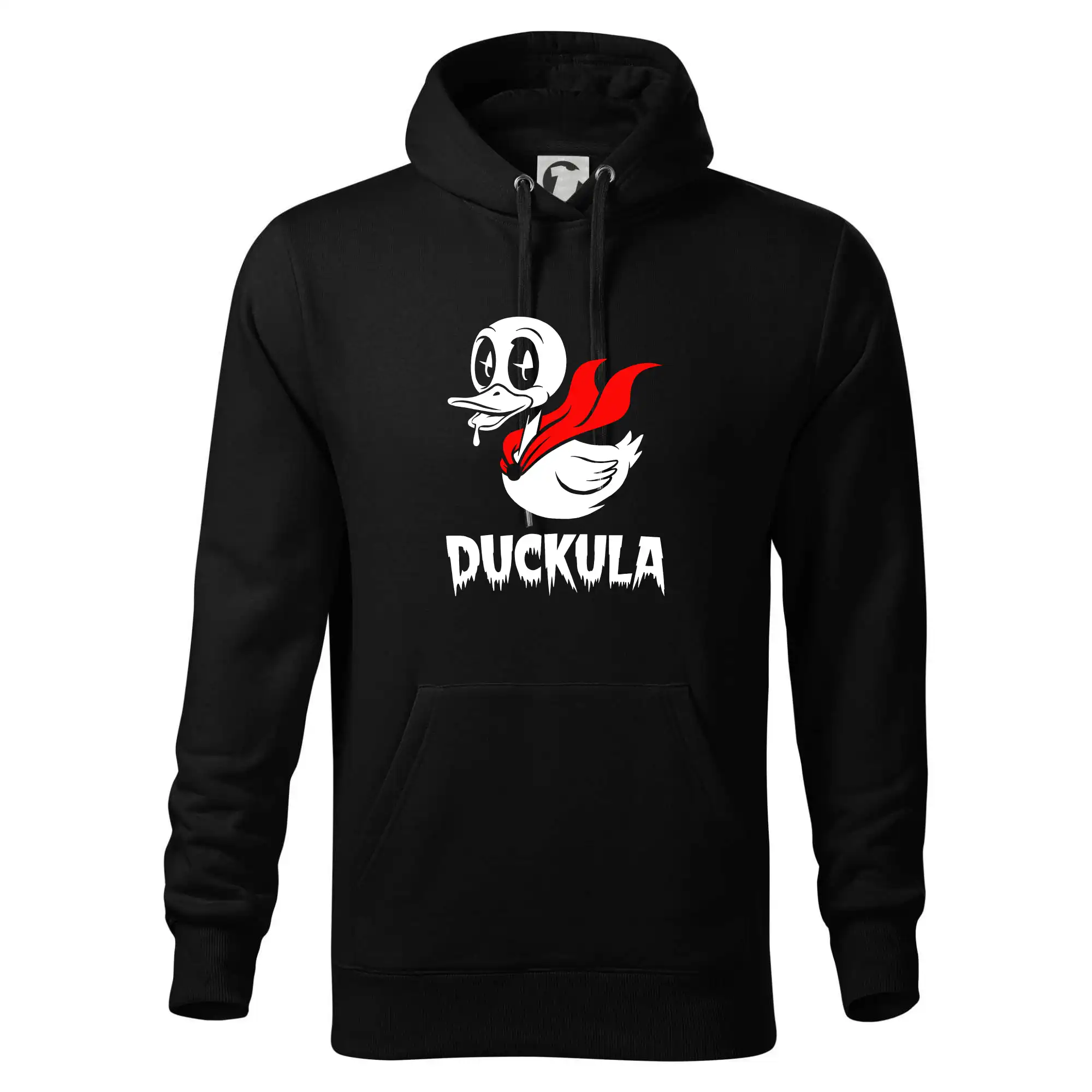 Filmové tričká - Duckula - Mikina pánska Cape s kapucňou