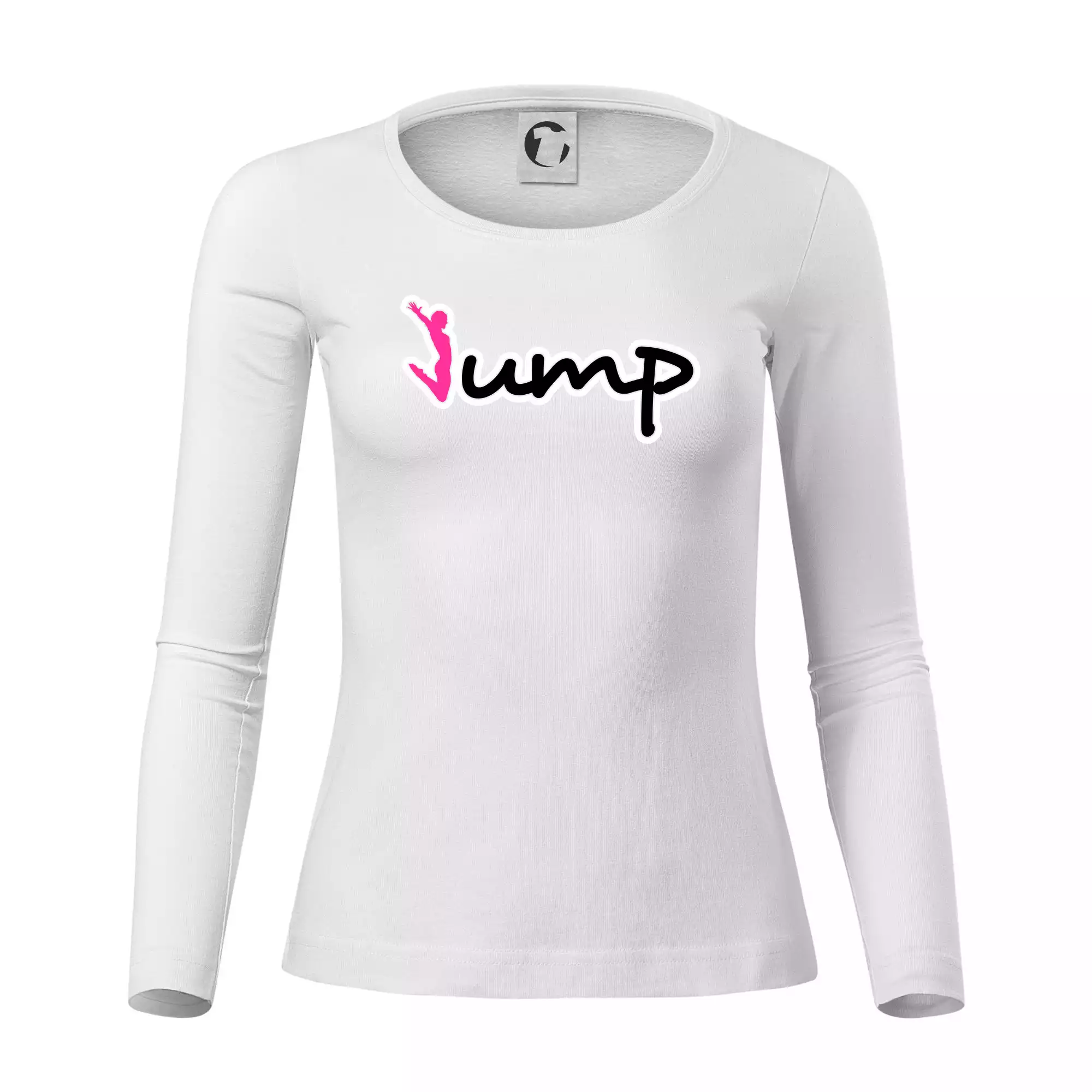 Jump - nápis a panáček