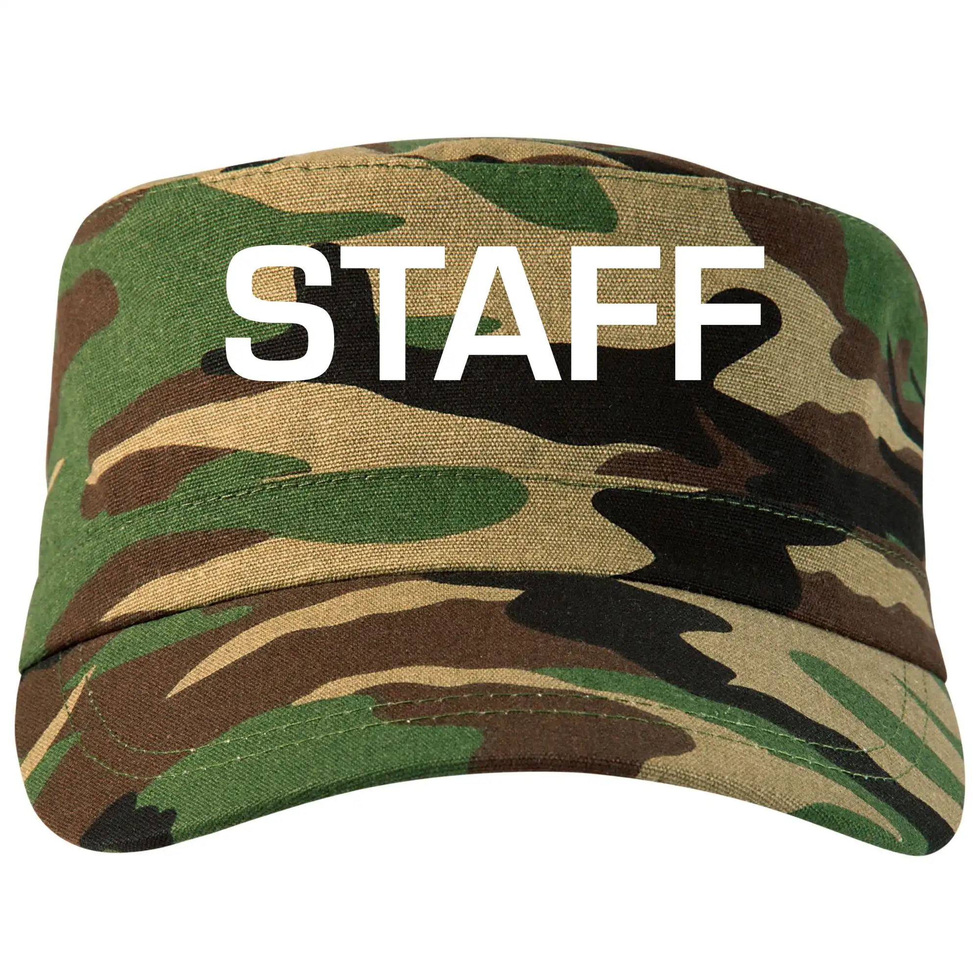 Vtipné tričká do práce - Staff - Šiltovka CAMO