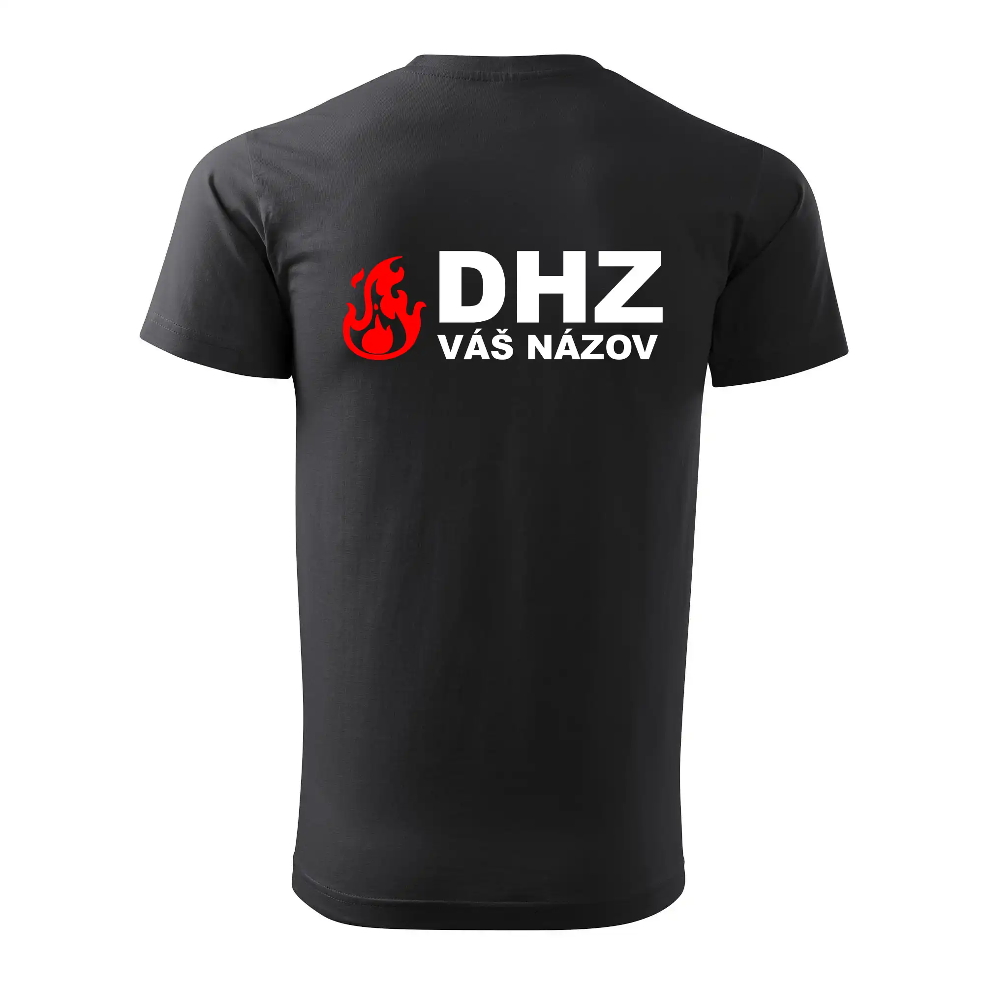 DHZ (oheň, názov sboru - vlastný nápis)