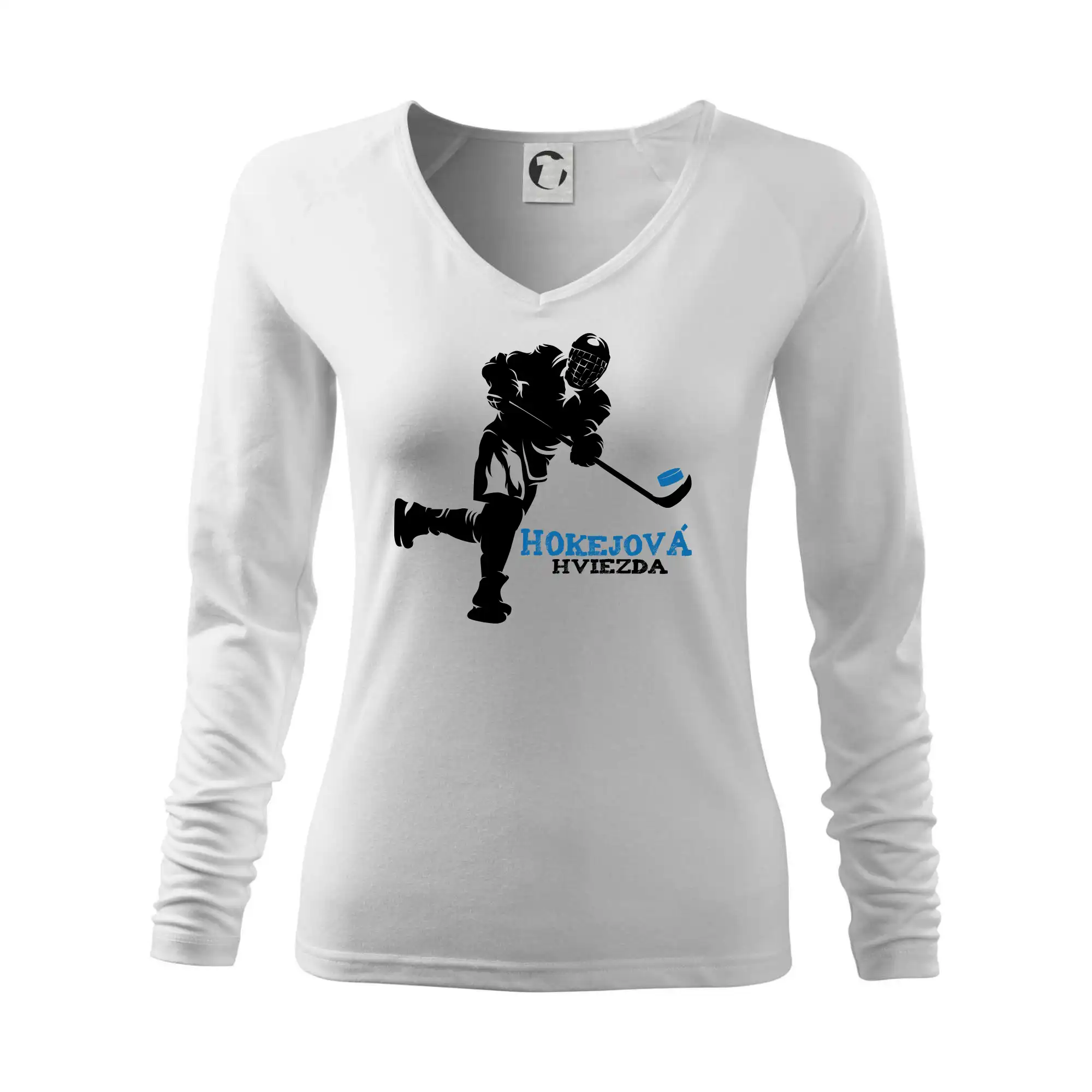 Hokejová trička - Hokejová hviezda - Tričko dámske Elegance