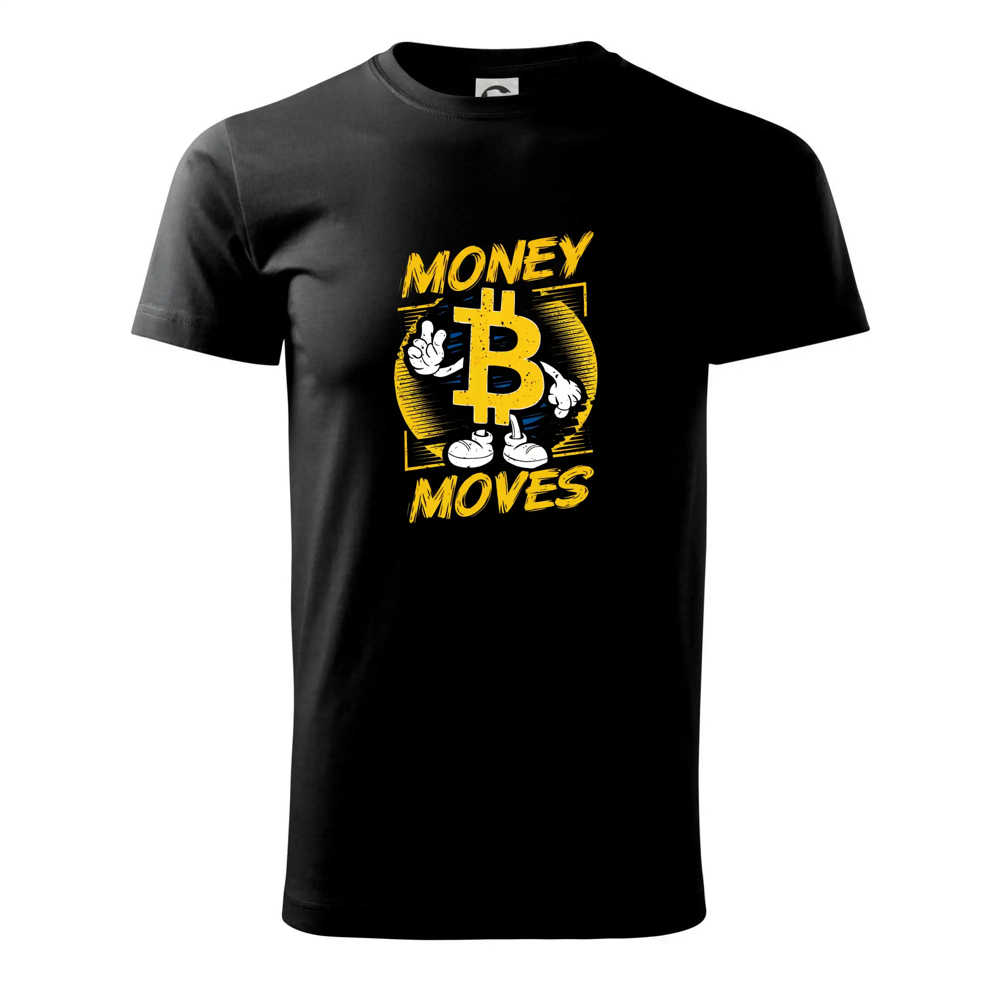 Money moves bitcoin mascot - Tričko extra veľké  (5-8XL)