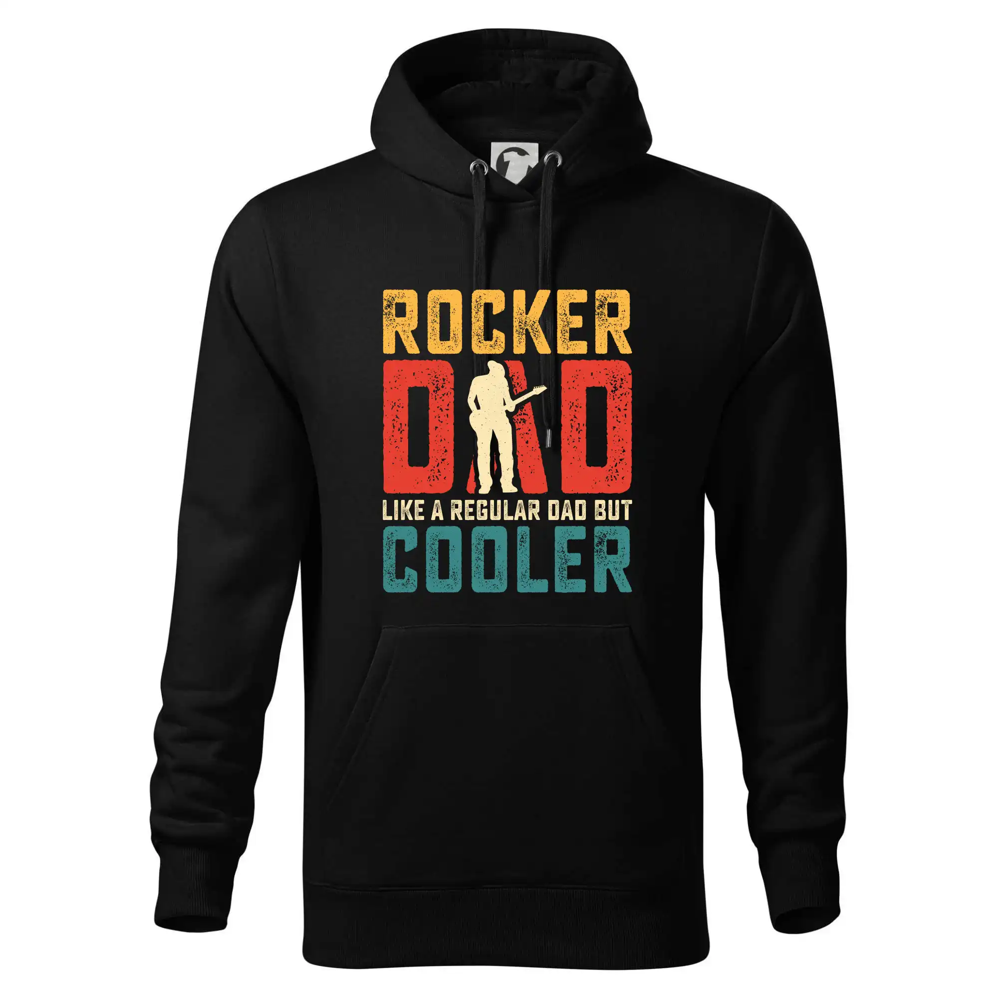 Rocker dad like a regular dad but cooler - Mikina pánska Cape s kapucňou