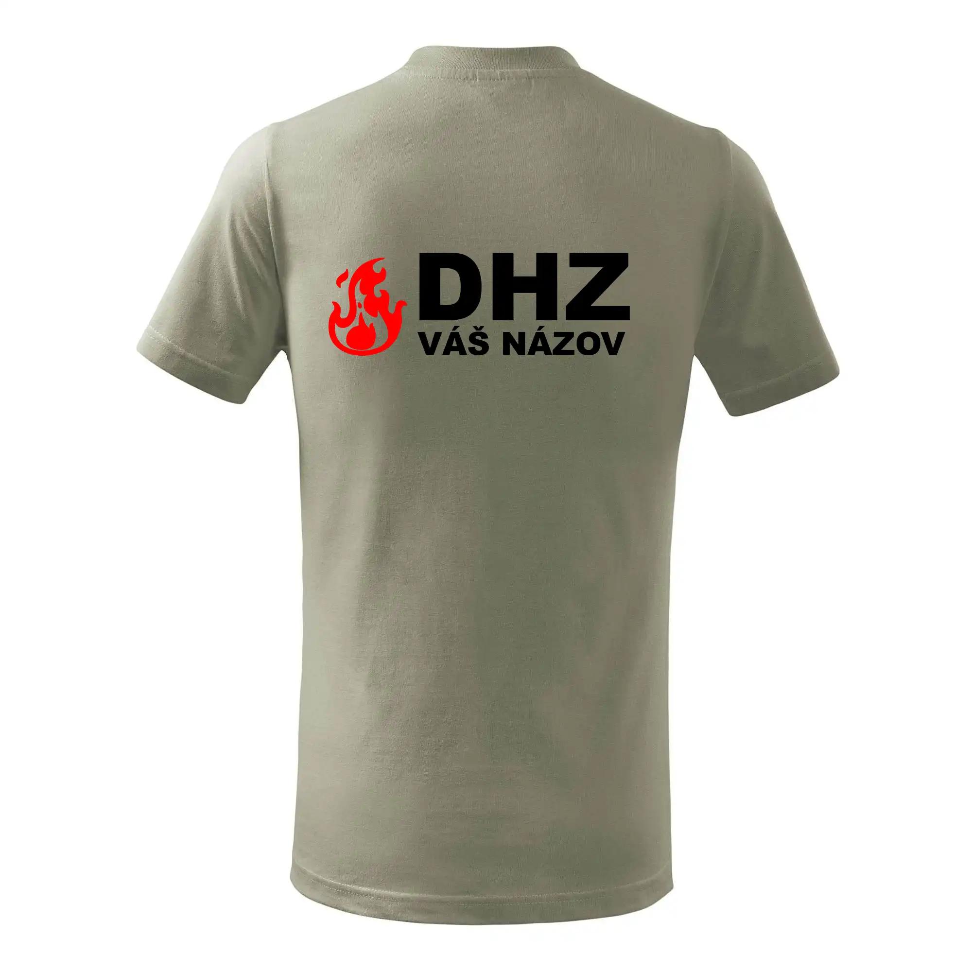 DHZ (oheň, firesport, názov sboru - vlastný nápis)