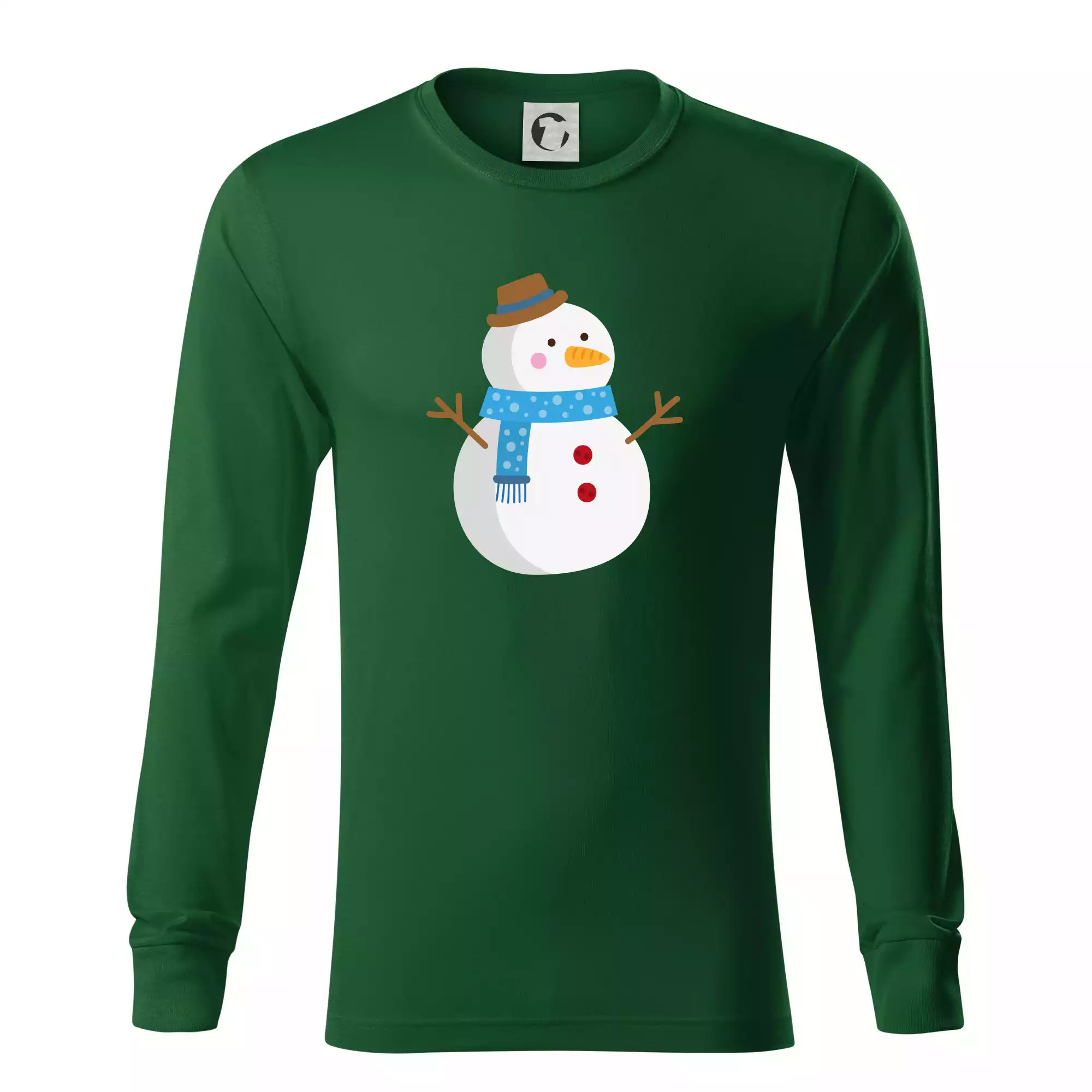 Sněhulák se šálou