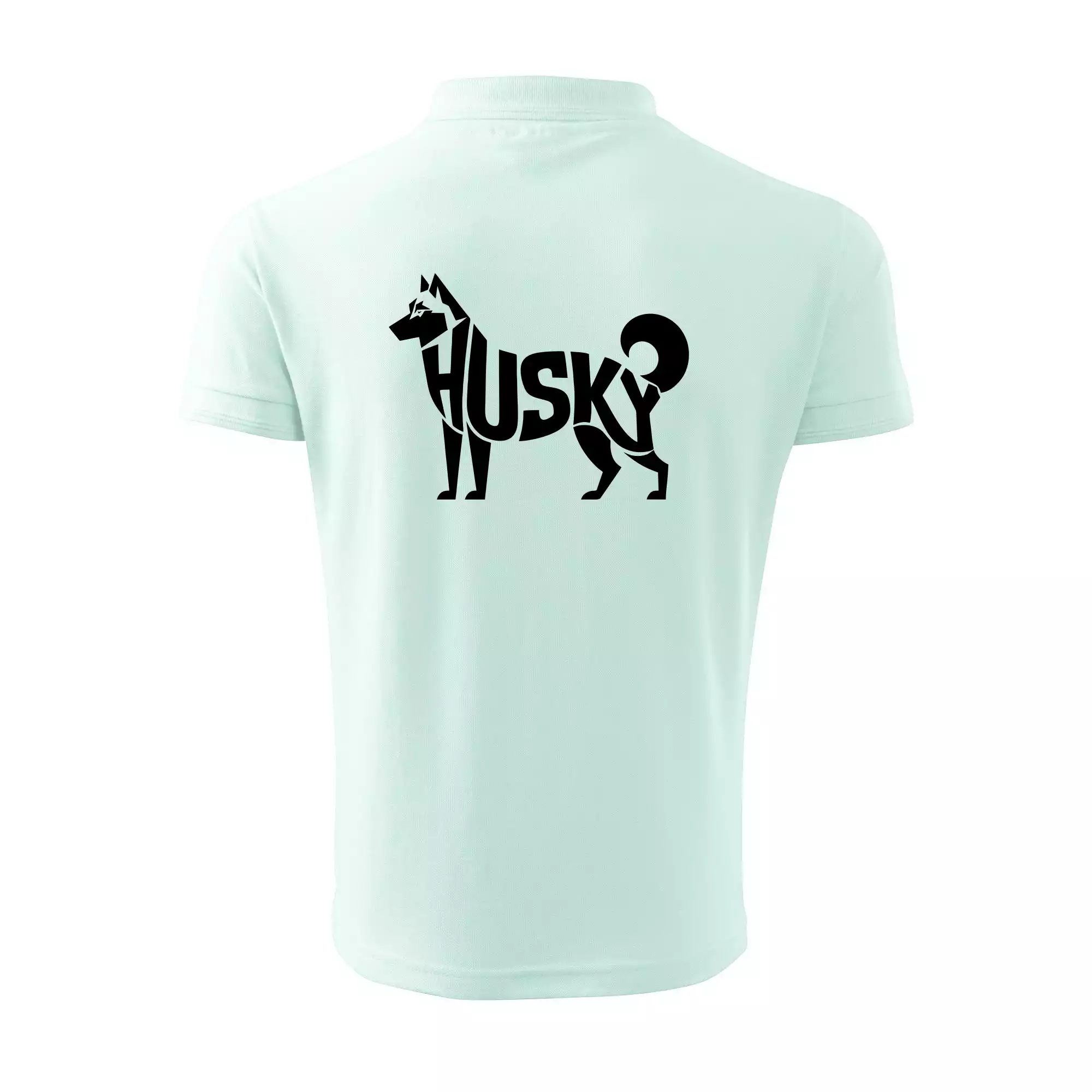 Husky nápis v těle