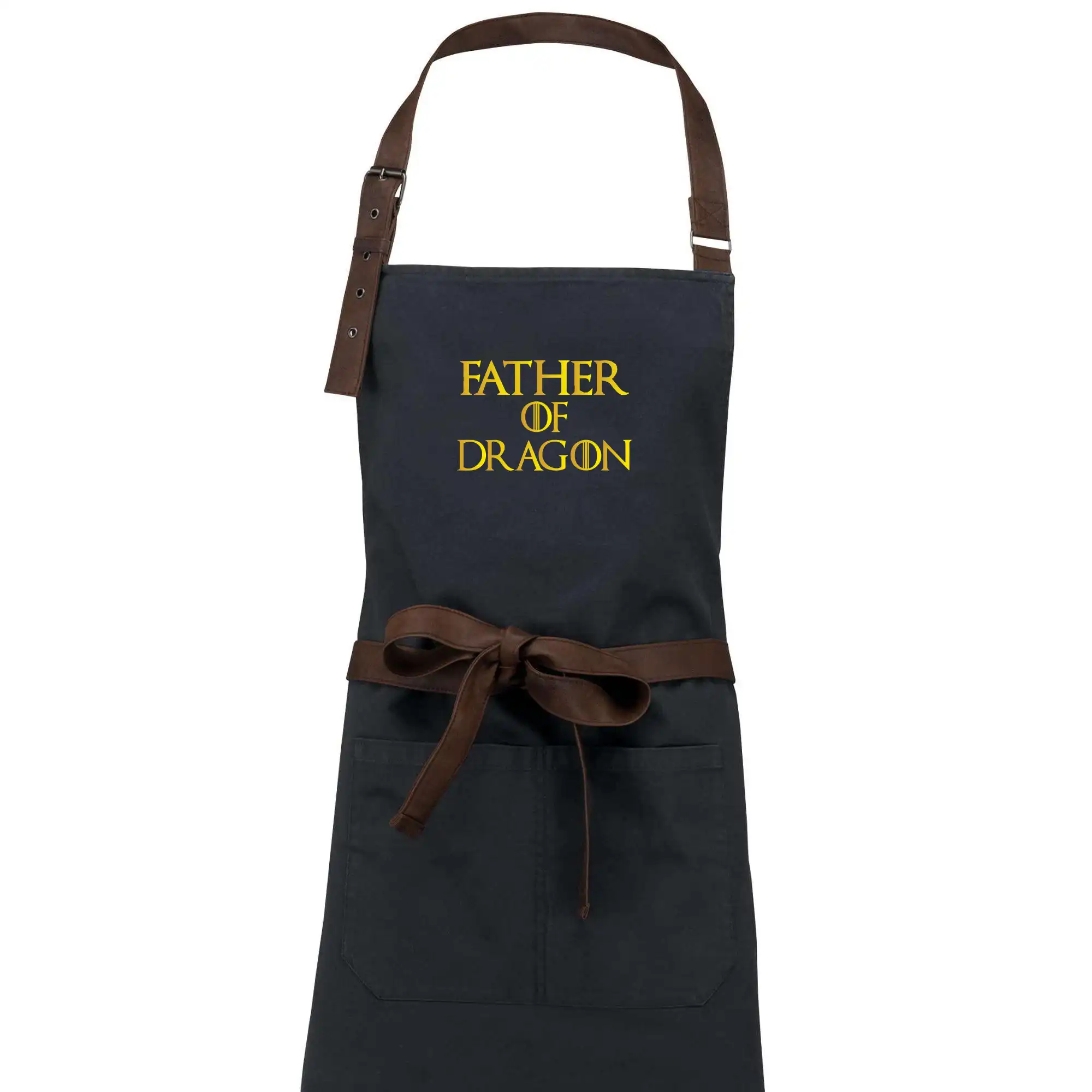 Najlepší darček pre otecka ku dňu otcov - Father of Dragon - Zlatá - Zástera Vintage