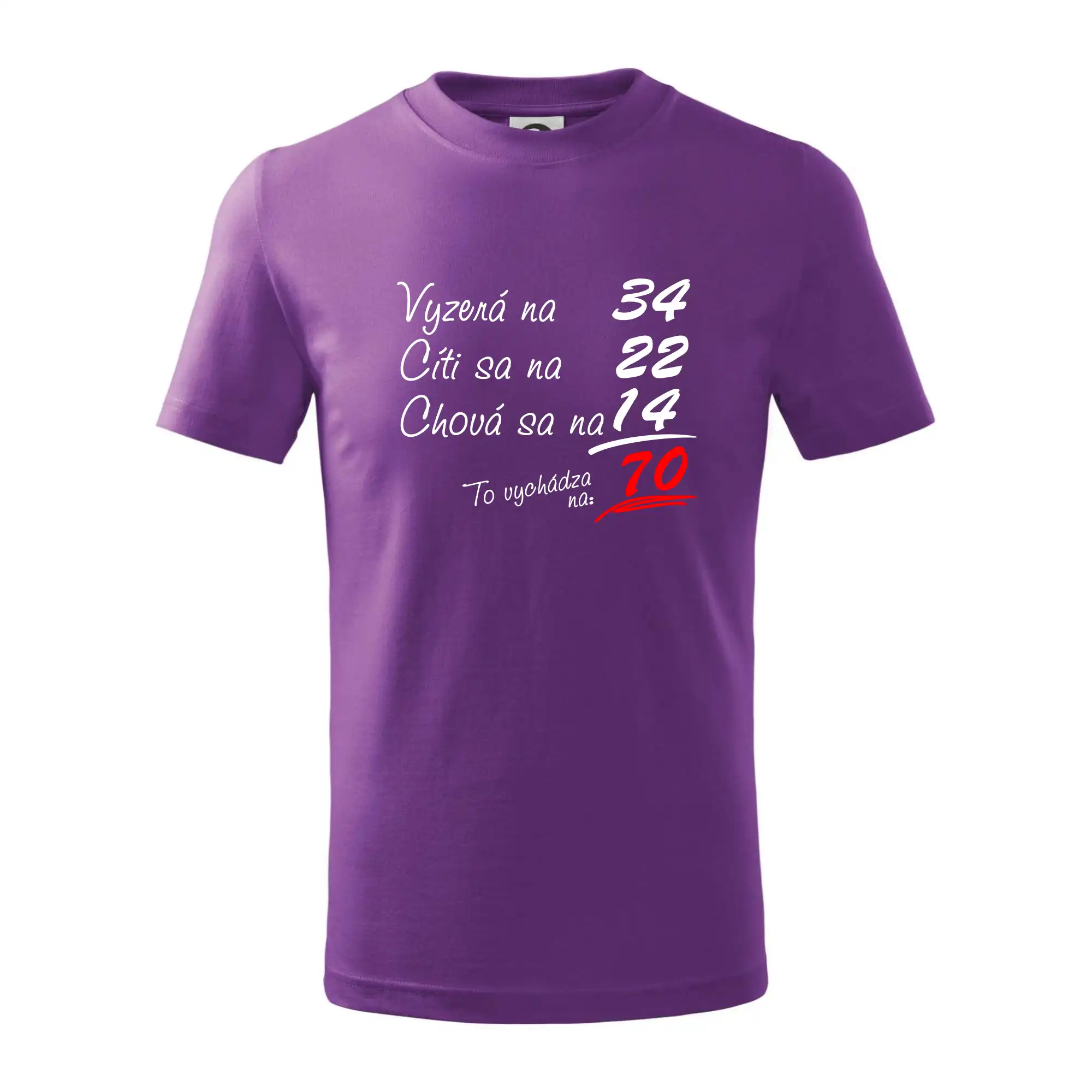 Vyzerá, cíti sa, chová sa - 70 rokov