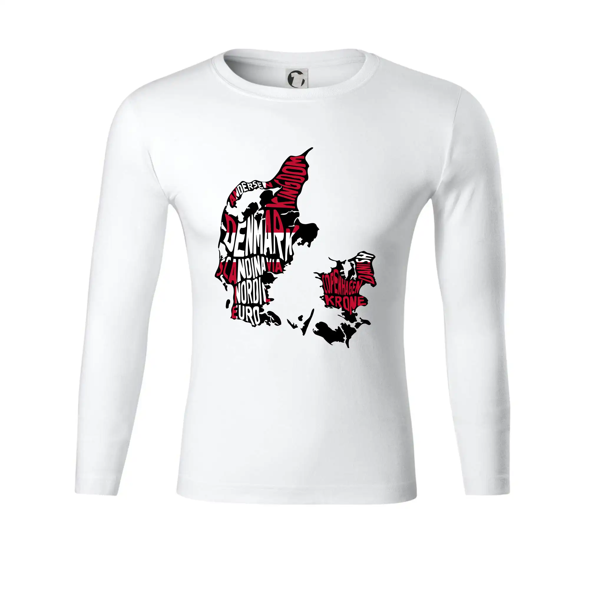 Mapy - názvy měst - Dánsko