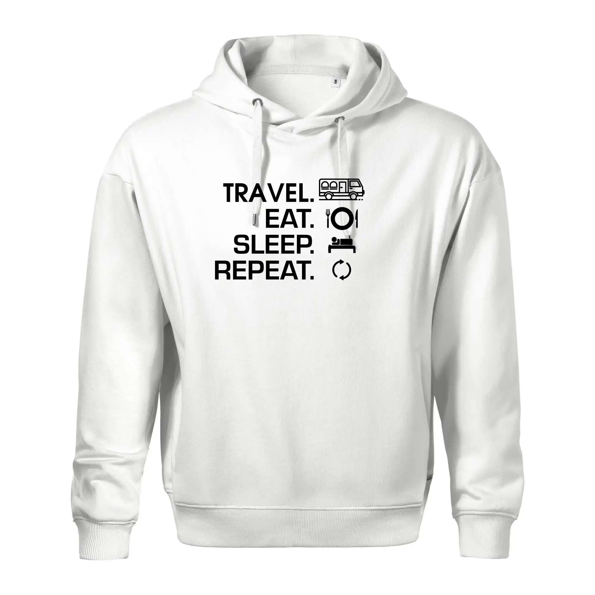 Eat sleep travel - Van