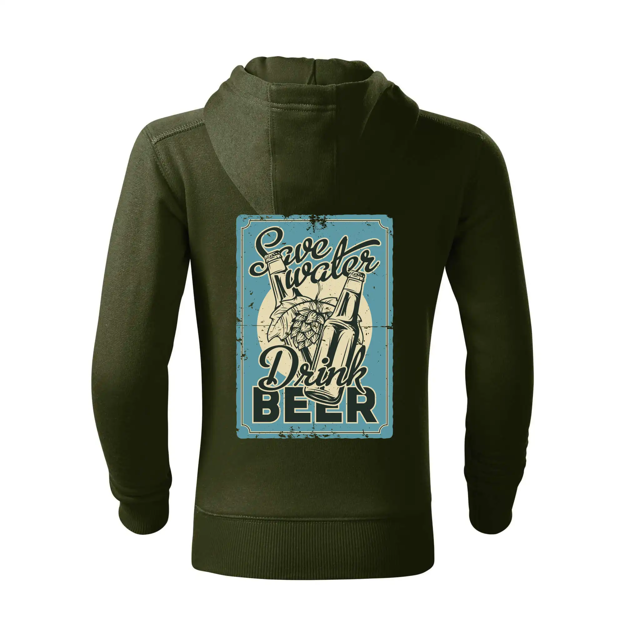 Save water drink beer poster