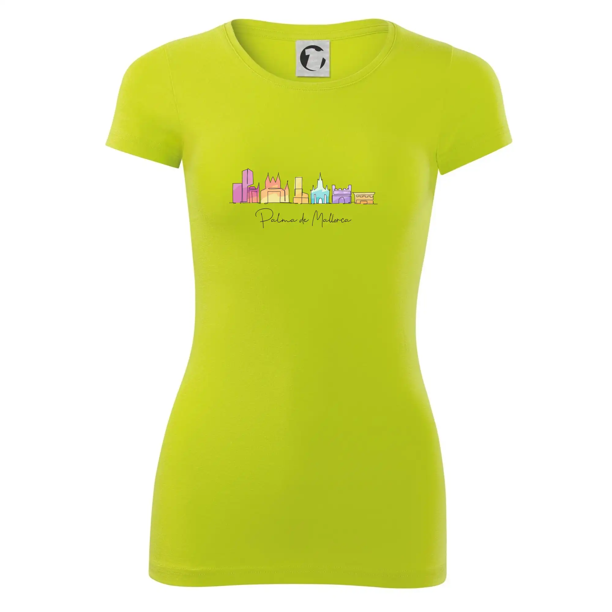 Mallorca - Siluety památek - barevné