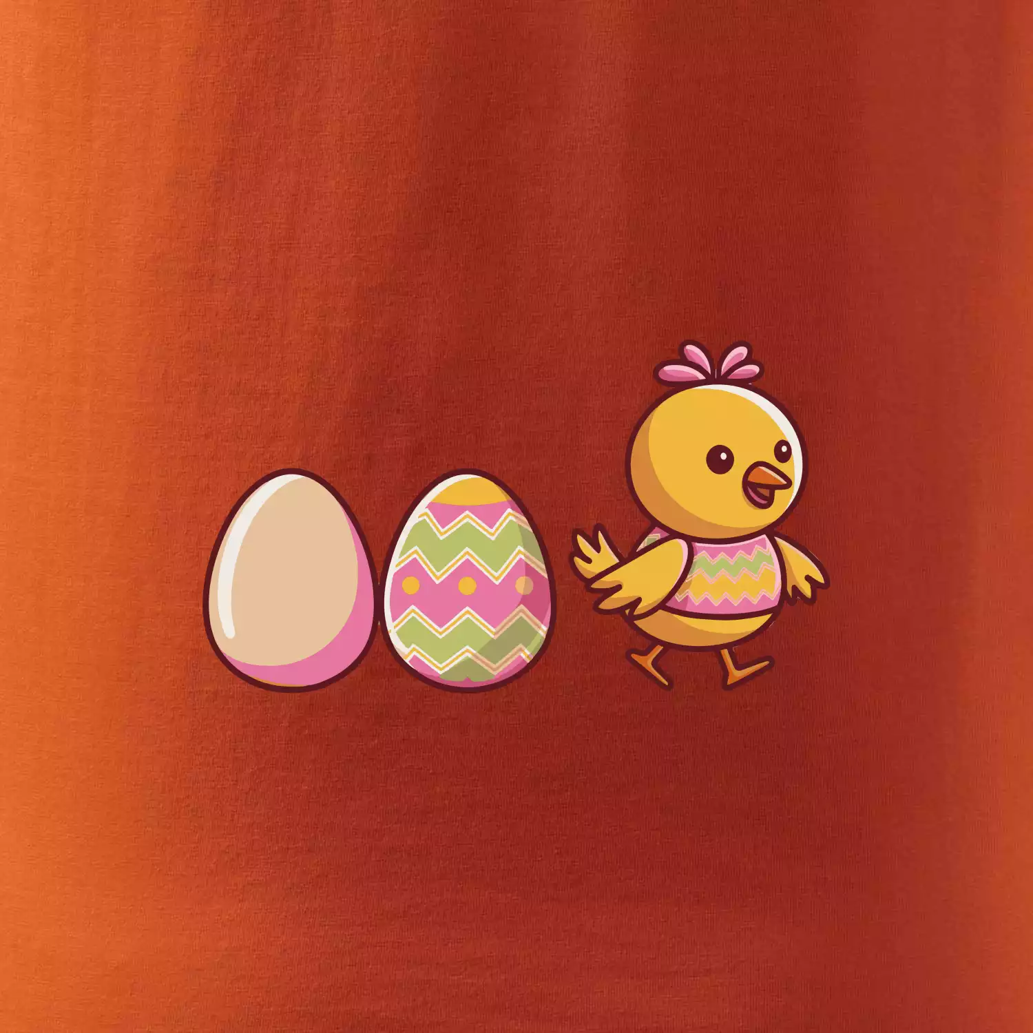 Evoluce vajíčka - velikonoce - kuře