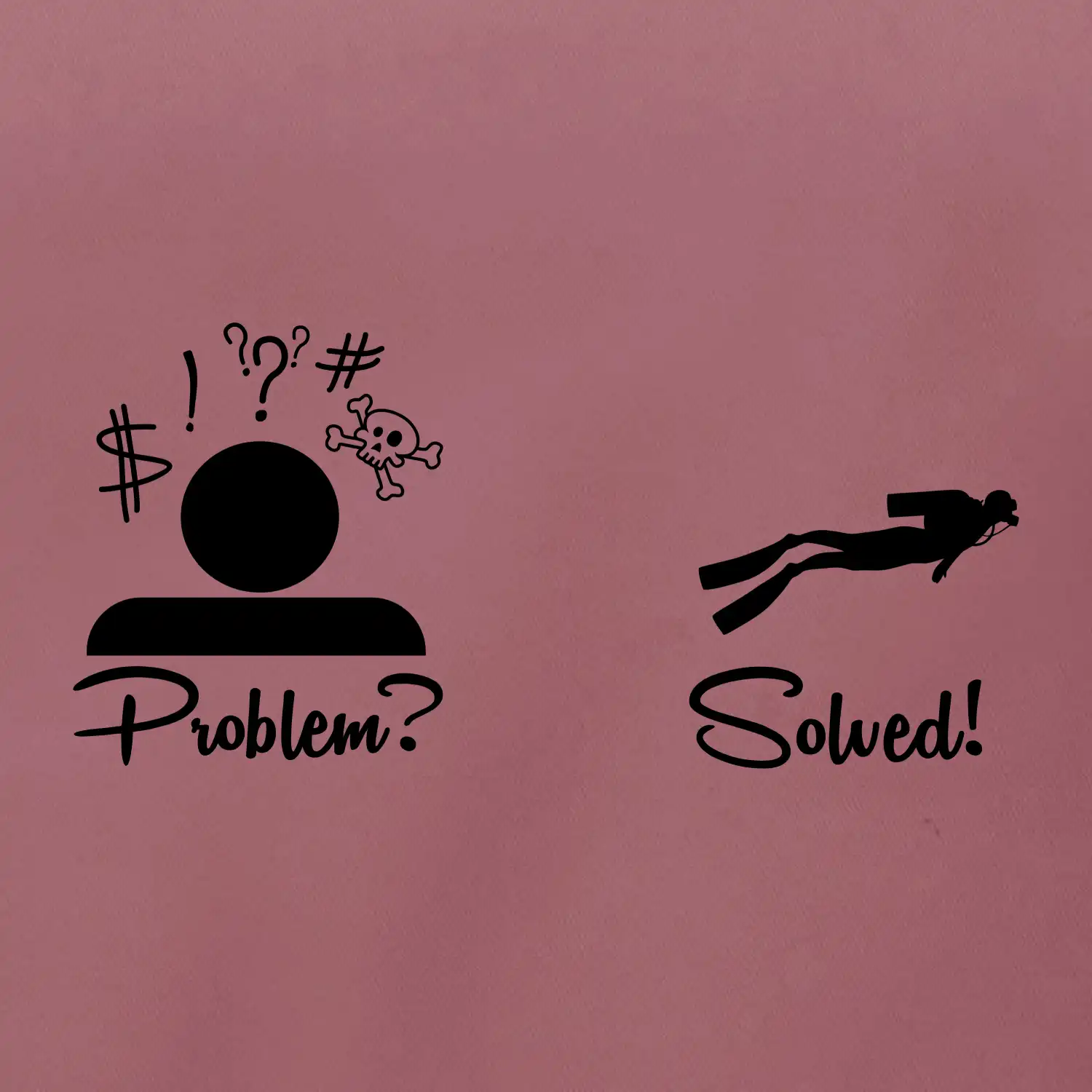 Problem solved - potápění