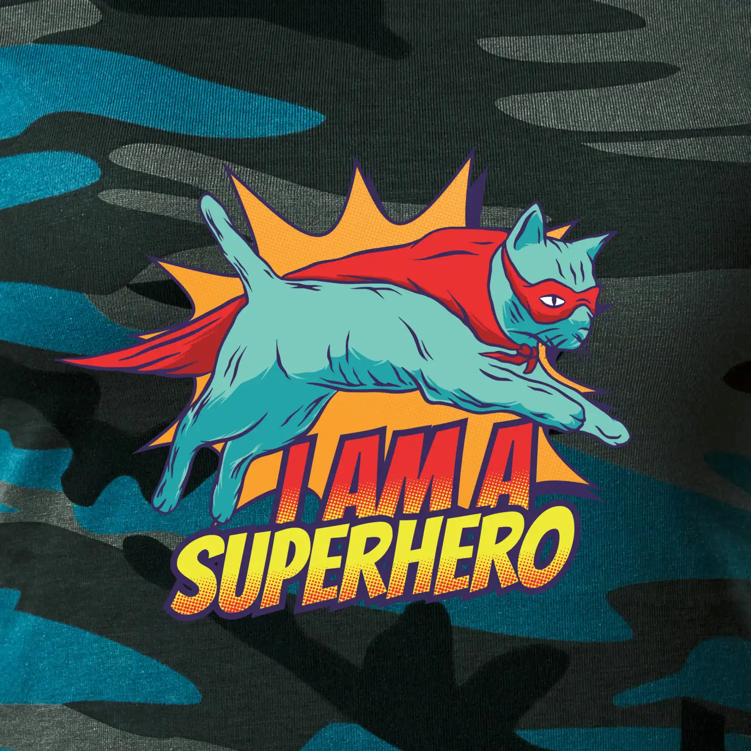 Kočka I am a Superhero