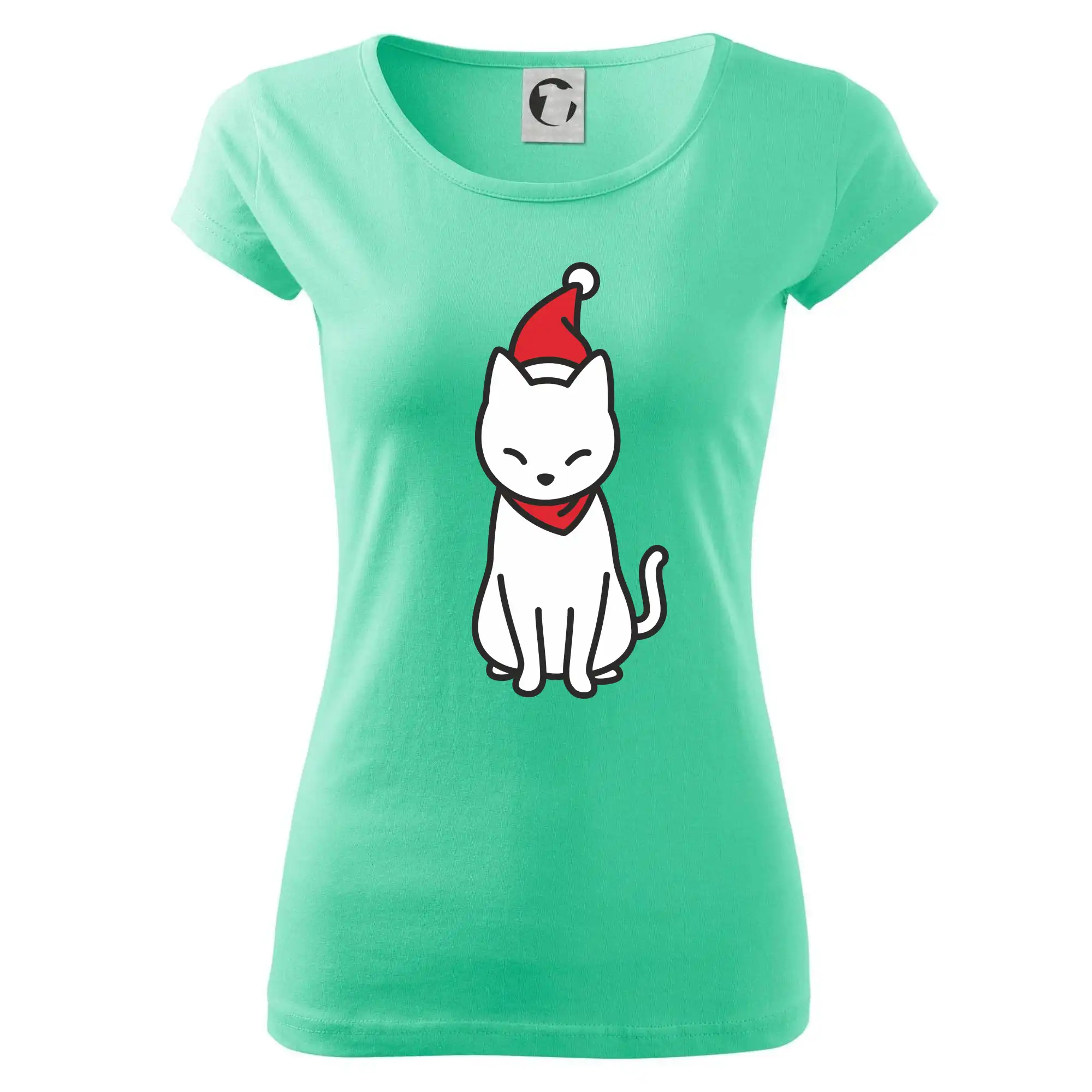 Vánoční kočka sedící