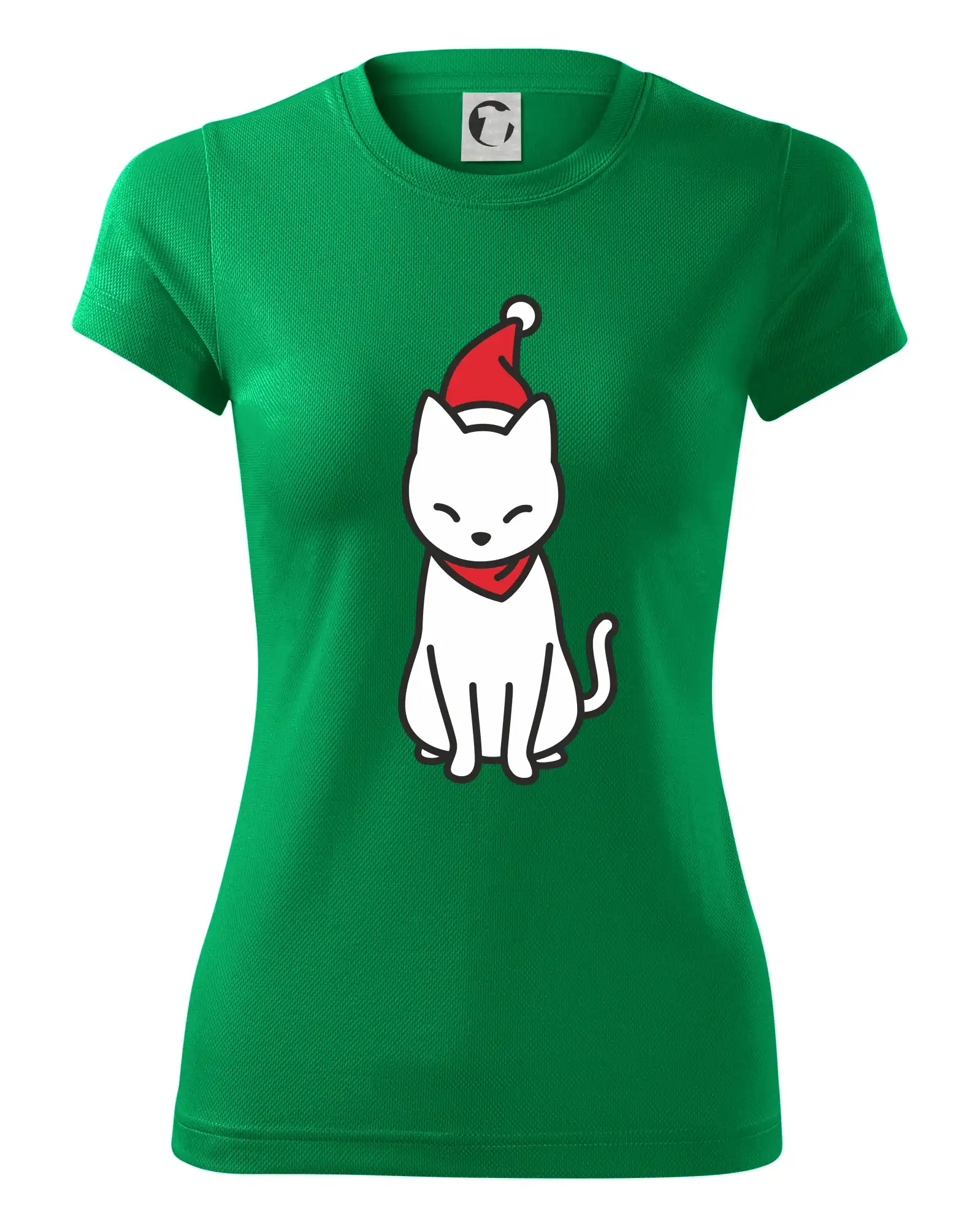 Vánoční kočka sedící