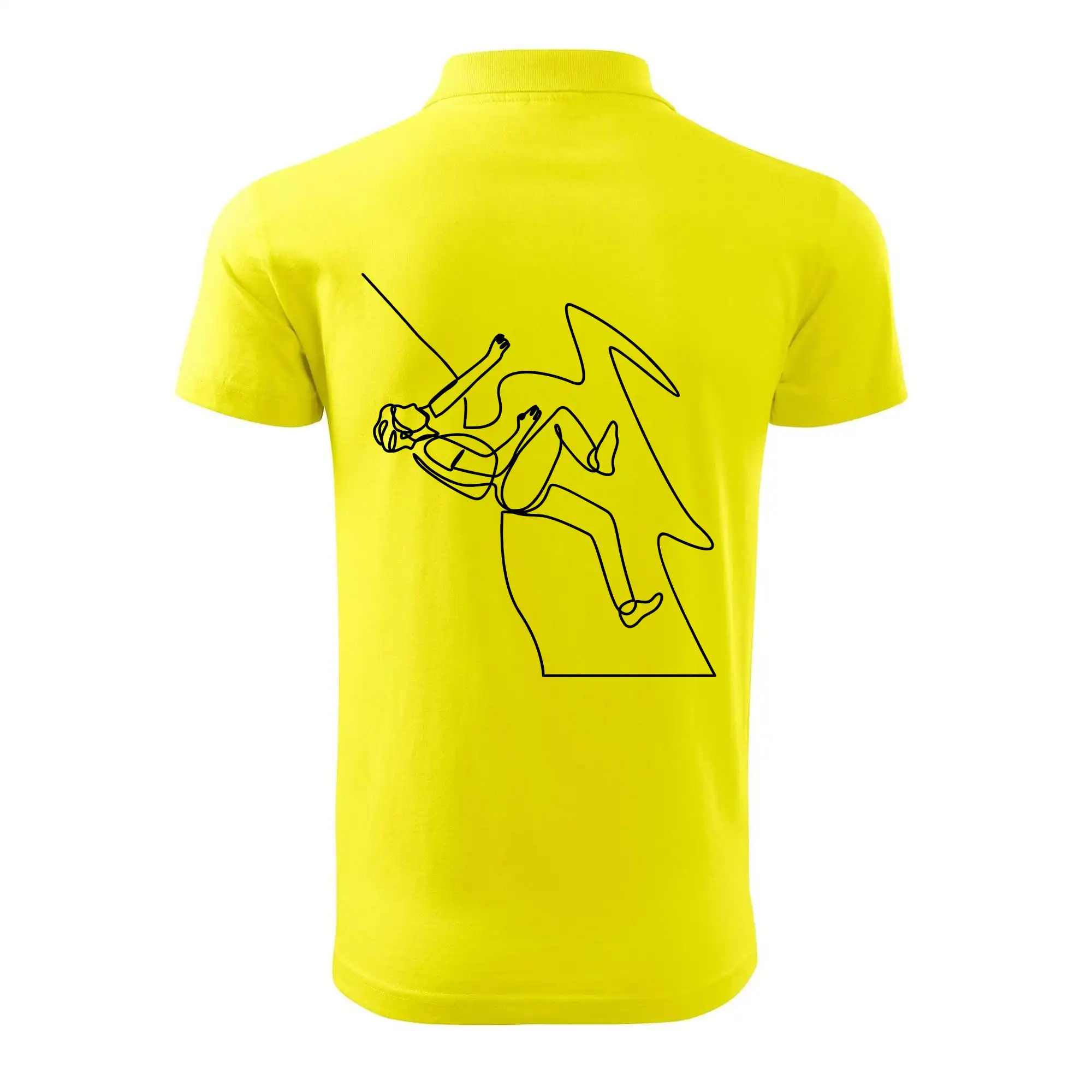 Lezec na skále jedním tahem