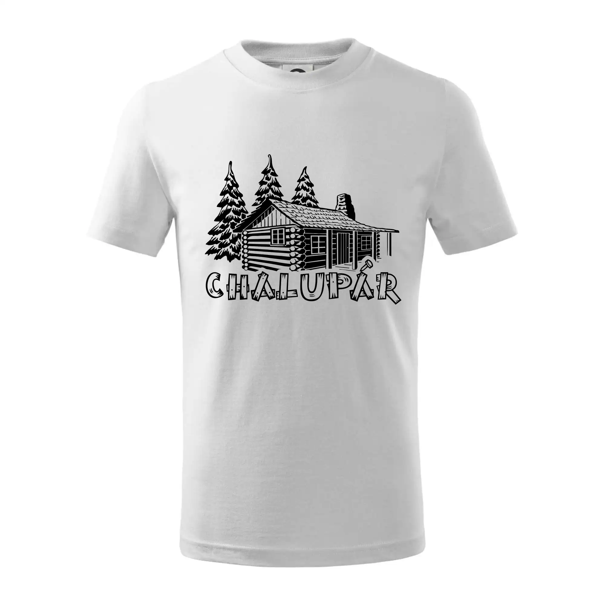 Tričká na chalupu - Chalupár - chata - Tričko detské bavlnené