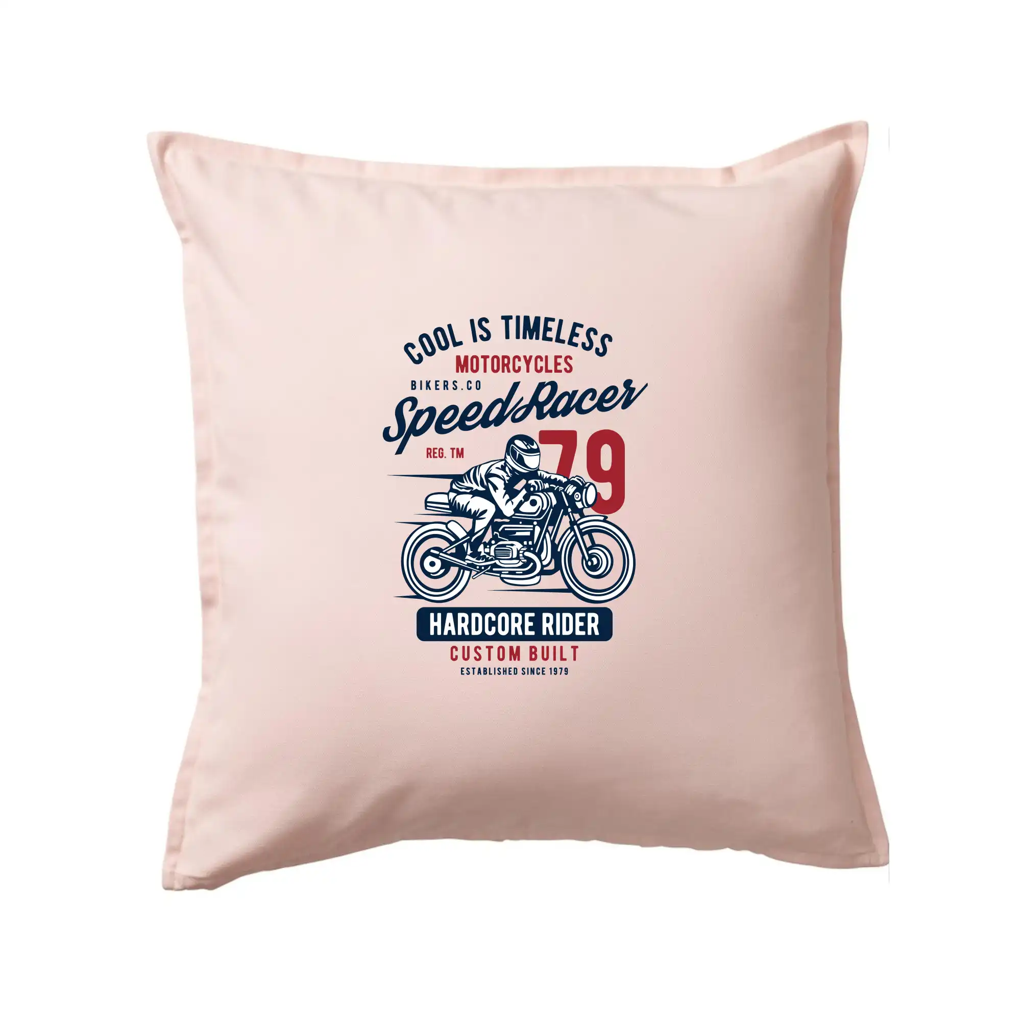 Tričká a mikiny s potlačou motoriek – pre pravých motorkárov - Speed Racer Motorcycles - Vankúš 50x50