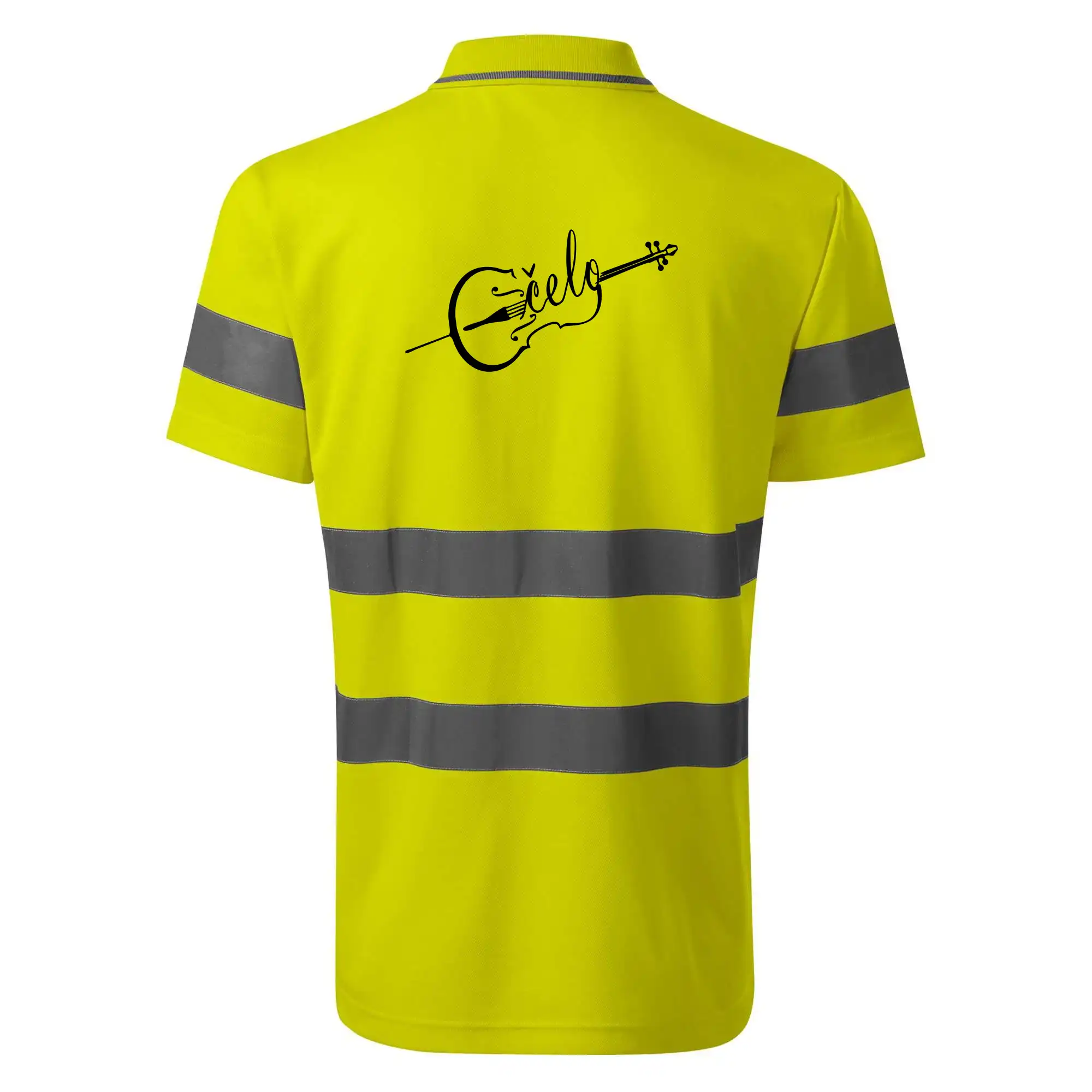 Hudobné tričká - Čelo nápis - HV Runway 2V9 - Reflexné polokošeľa