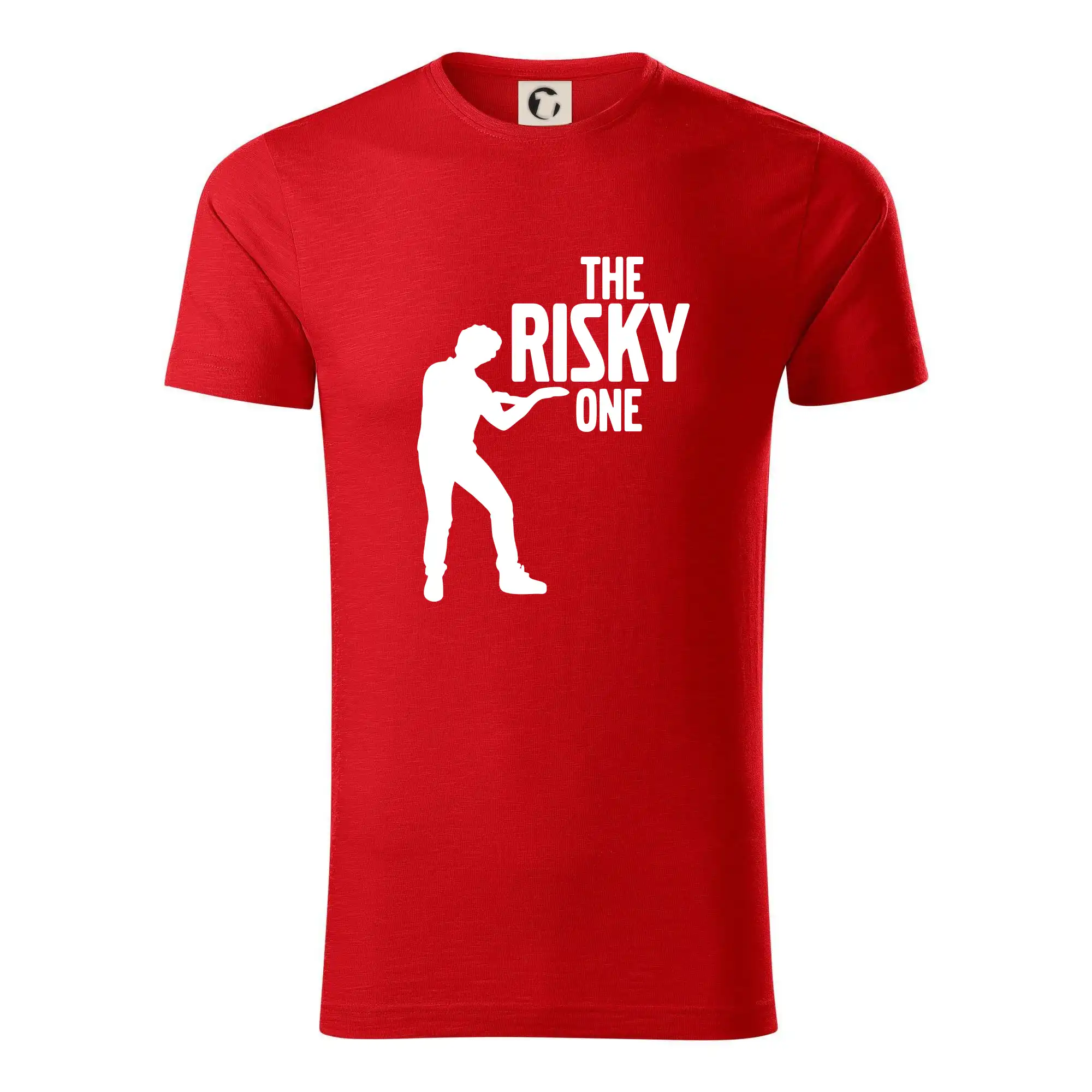 Tričká na rozlúčku so slobodou - Bachelor party - The risky one - Tričko z organickej bavlny