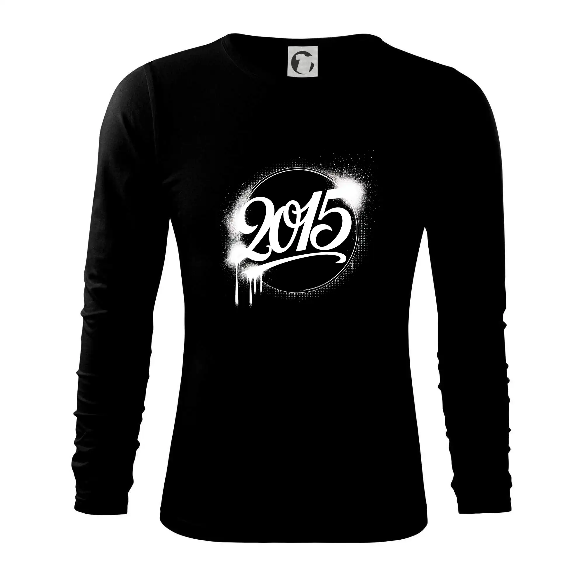 Narodeninový ročník graffiti 2015 - Tričko s dlhým rukávom FIT-T long sleeve