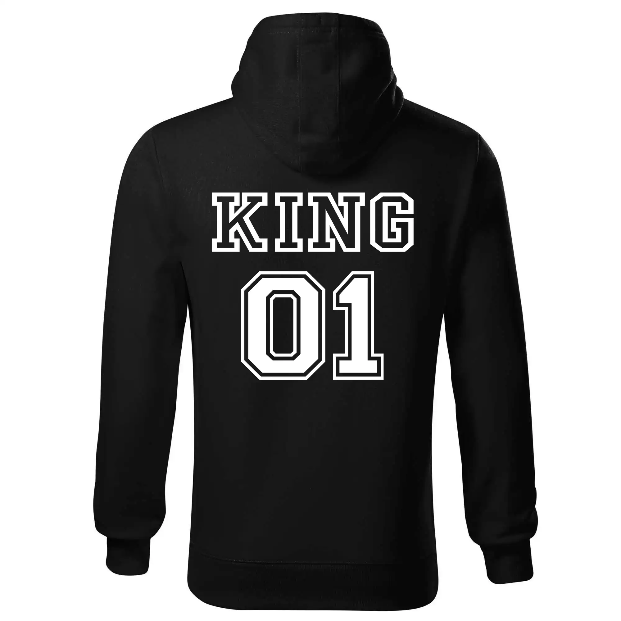 King - Queen - 01 dres (čiernobiela)