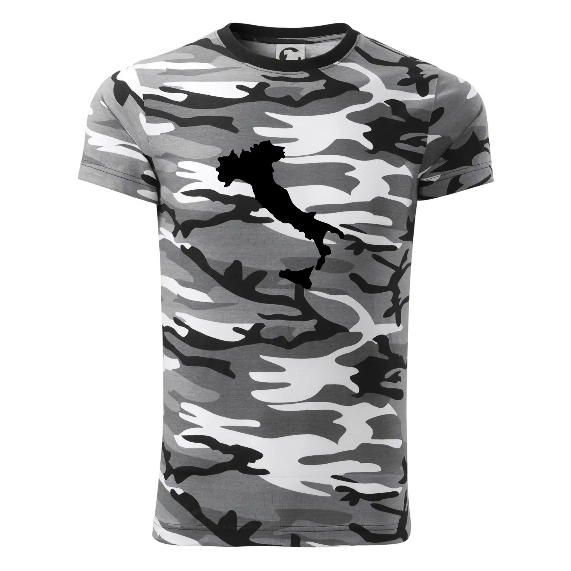 Tričká Taliansko - Taliansko obrys - Army CAMOUFLAGE