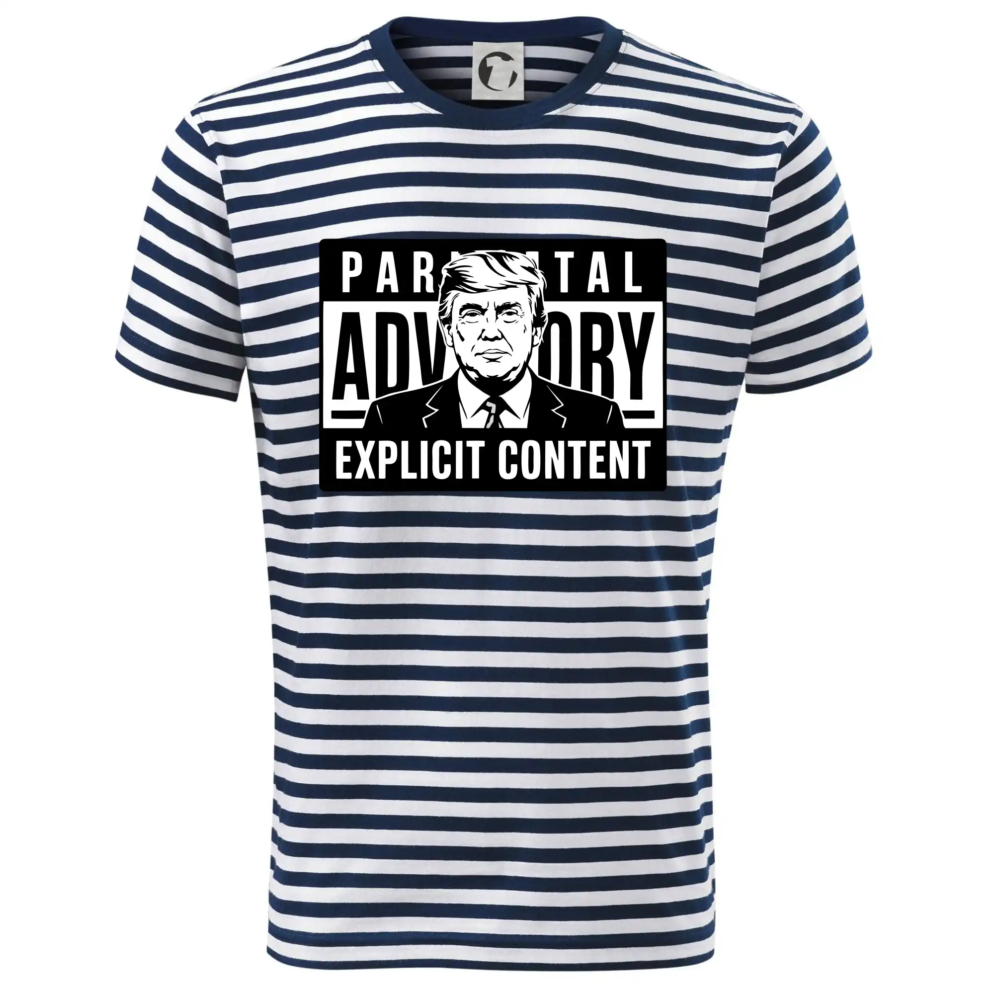 Politické tričká - Parental advisory Trump - Dětské triko na vodu