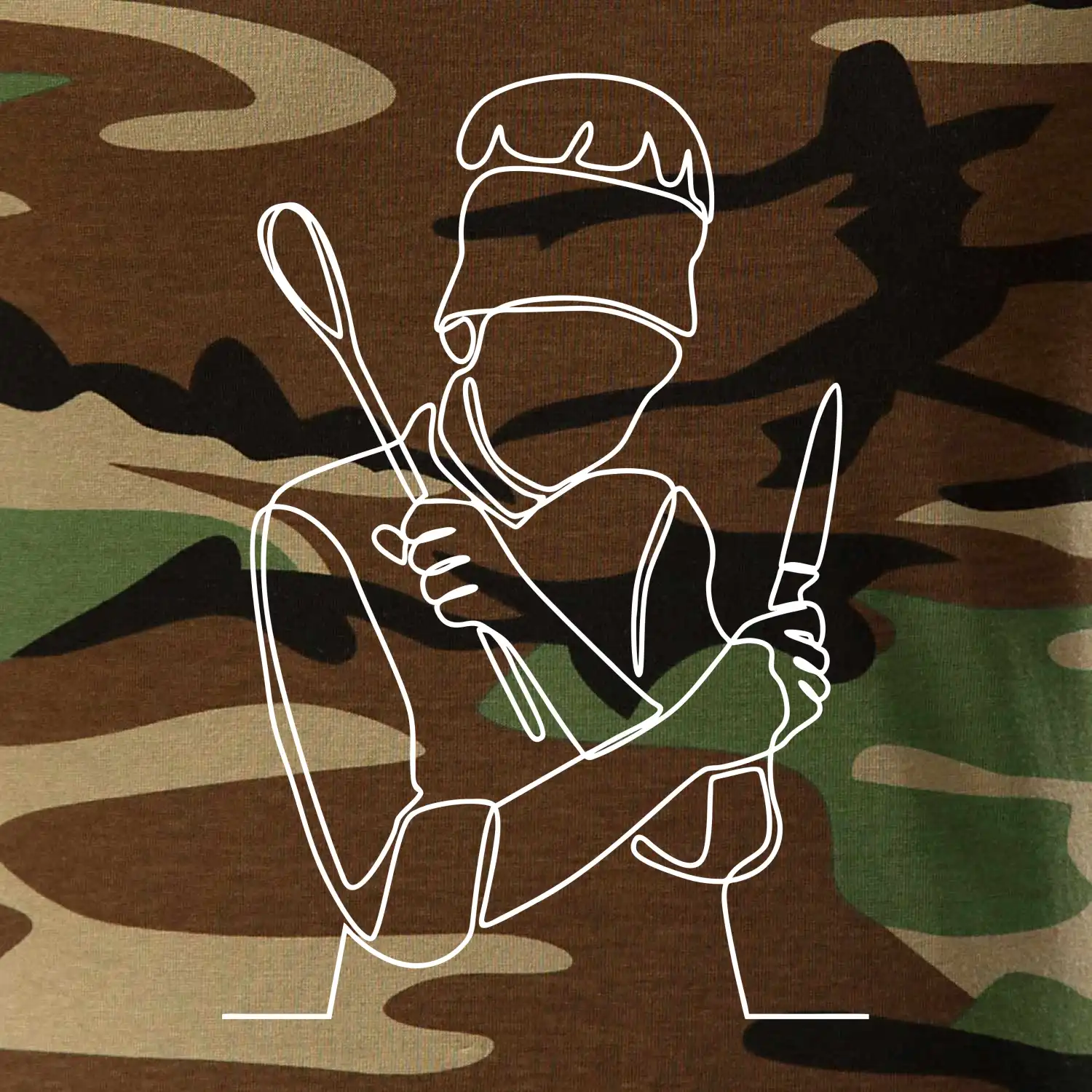 Kuchař jedním tahem